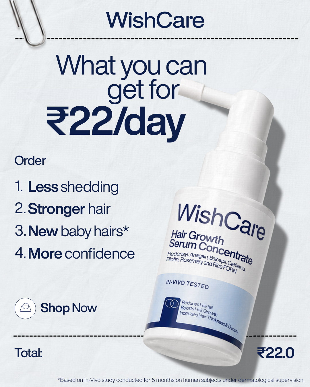 WishCare Facebook ad