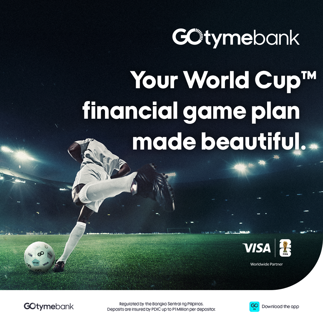 GoTyme Bank Facebook ad: Every great World Cup season starts with a…