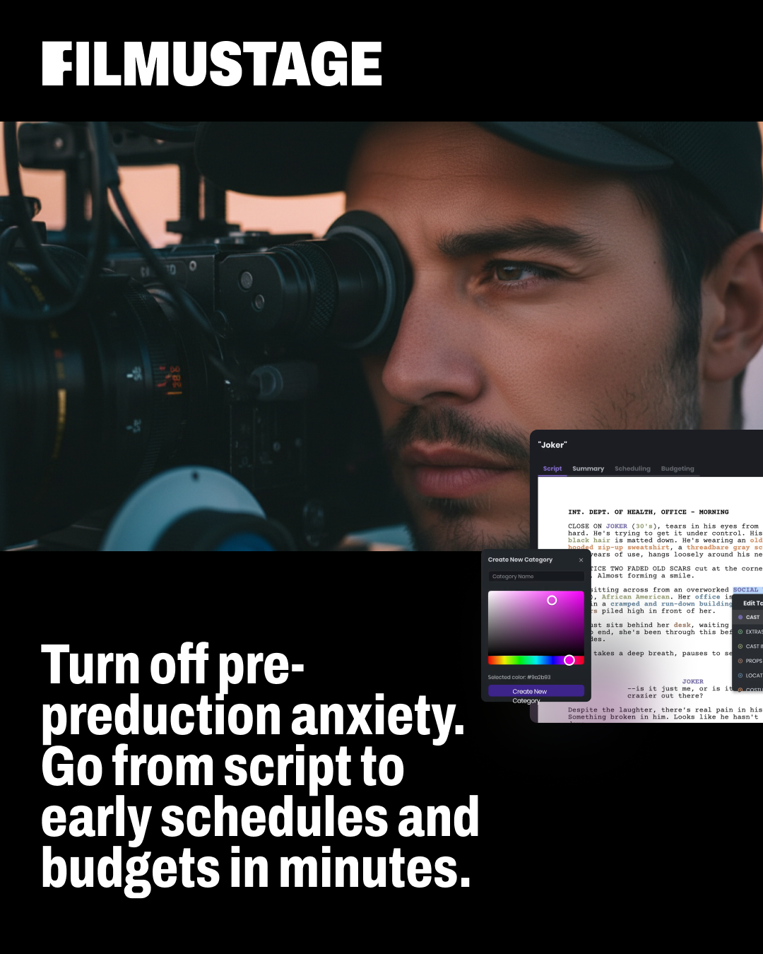 Filmustage Facebook ad