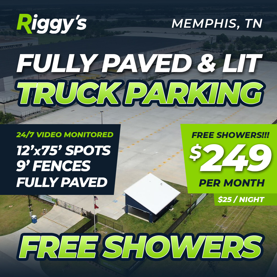 Riggy's Truck Parking Facebook ad: Riggy's Memphis - Holmes Road