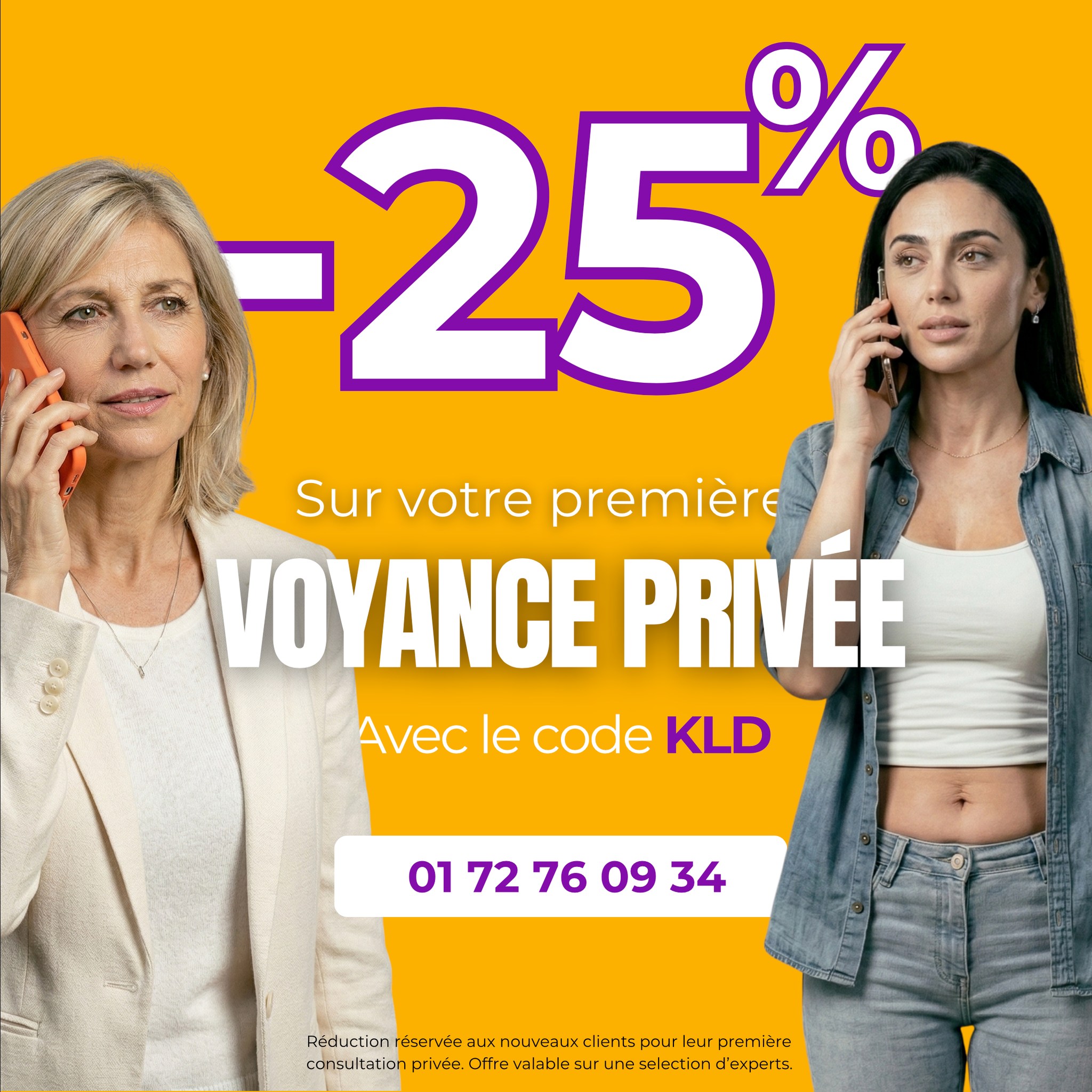 Cabinet KLD Voyance Facebook ad