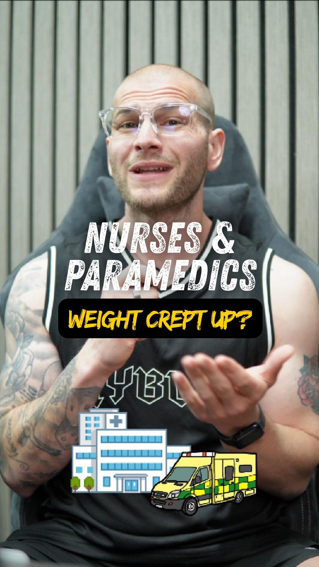 Bob The Fat Loss Coach Facebook ad: Nurses & Paramedics, follow @shiftworkerscoach if your…