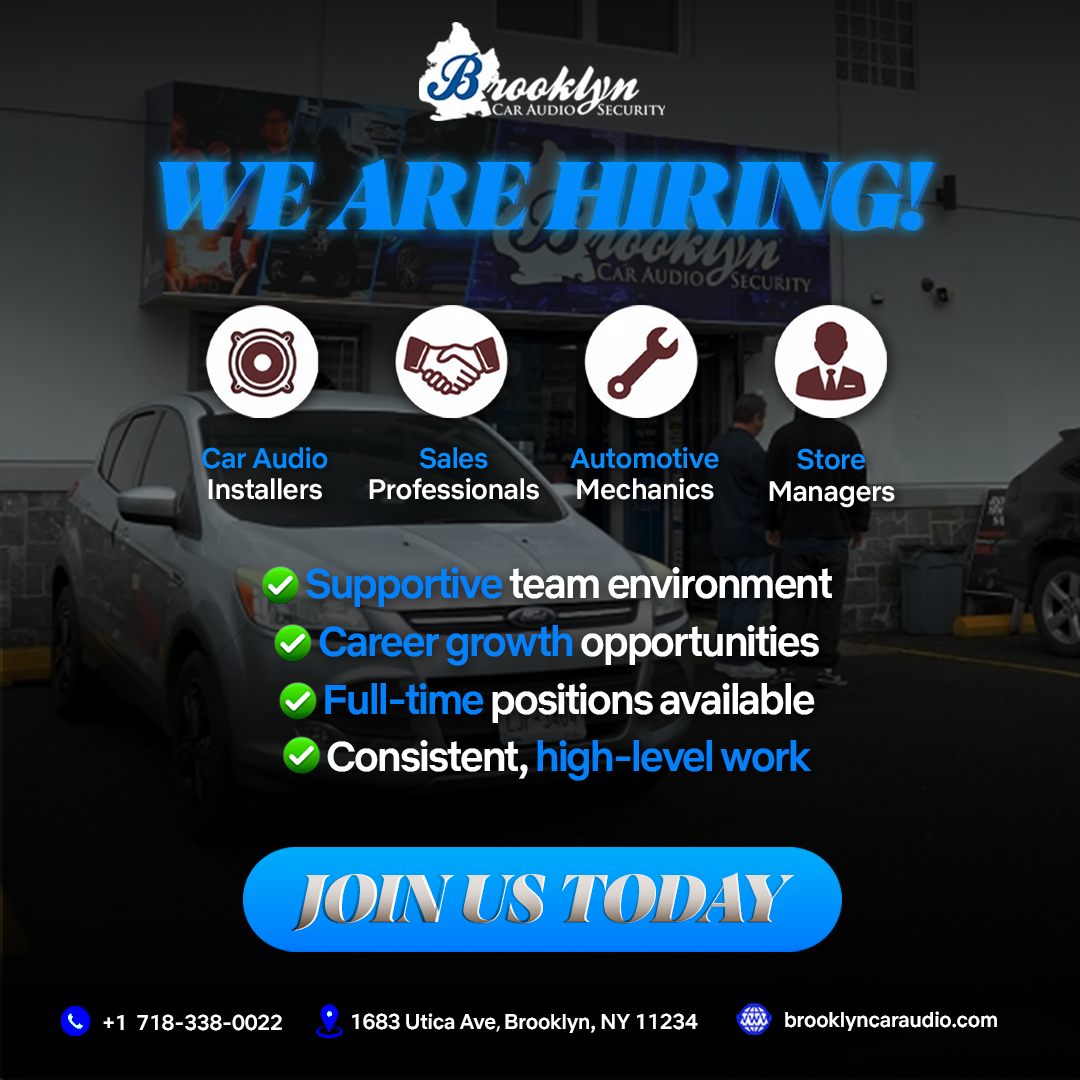 Brooklyn Car Audio Facebook ad from May 19, 2026