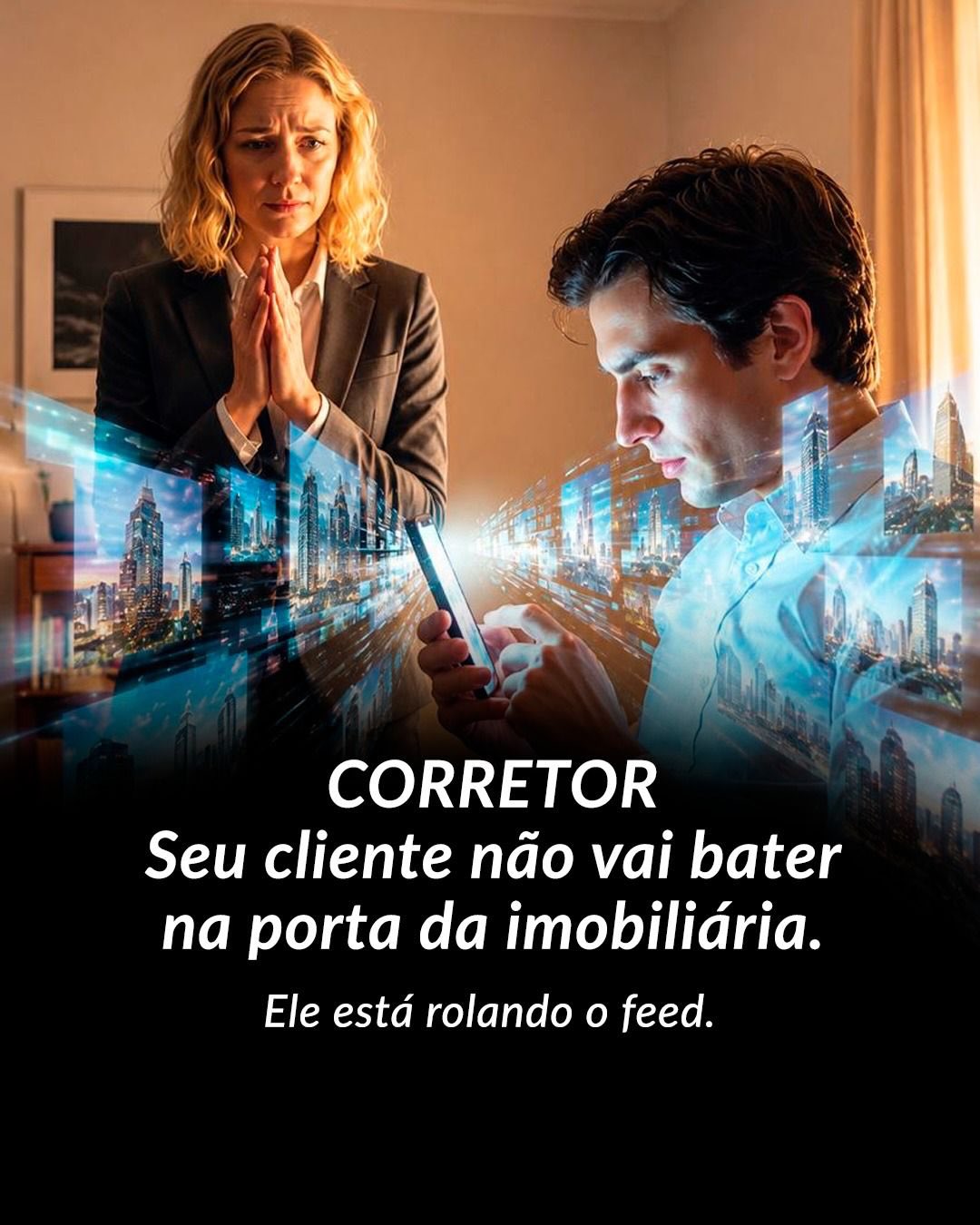 Anúncios para Corretores Facebook ad