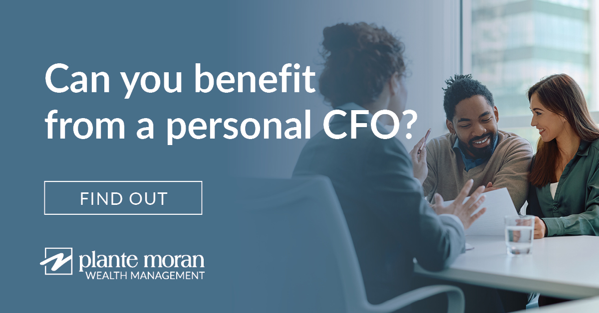 Plante Moran Wealth Management Facebook ad