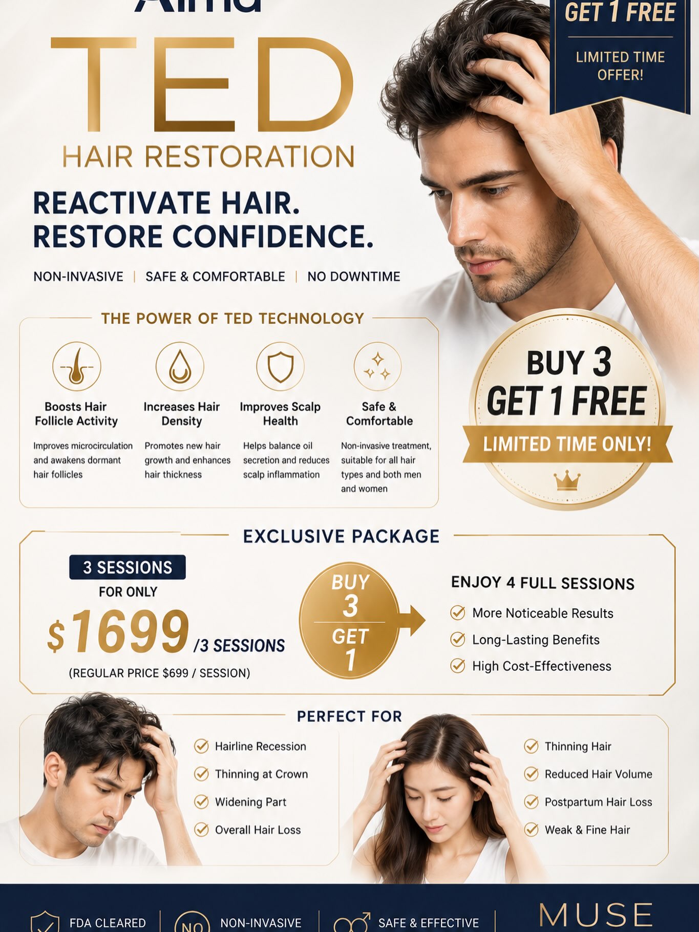 muse_medspa Facebook ad: LIMITED SPOTS ONLY | JULY EXCLUSIVE