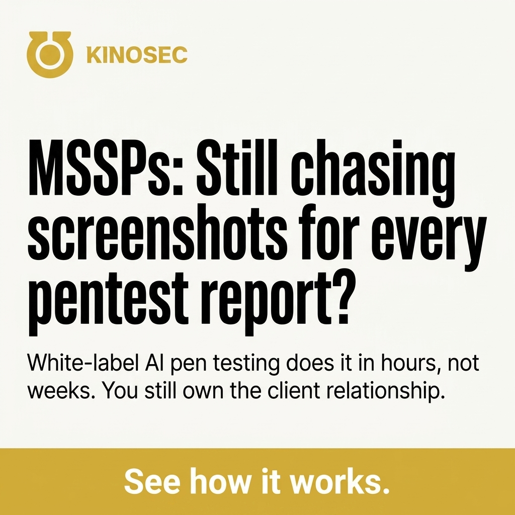 KinoSec Facebook ad: MSPs: Add New Revenue From Your Existing Clients