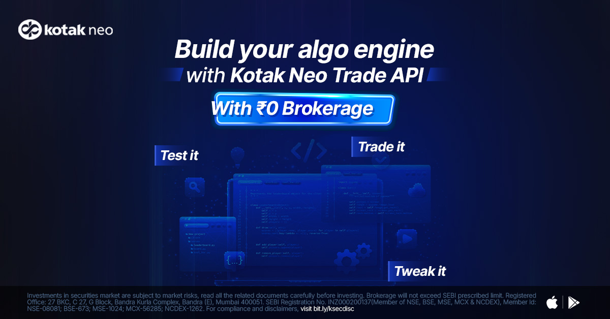 Kotak Securities Facebook ad