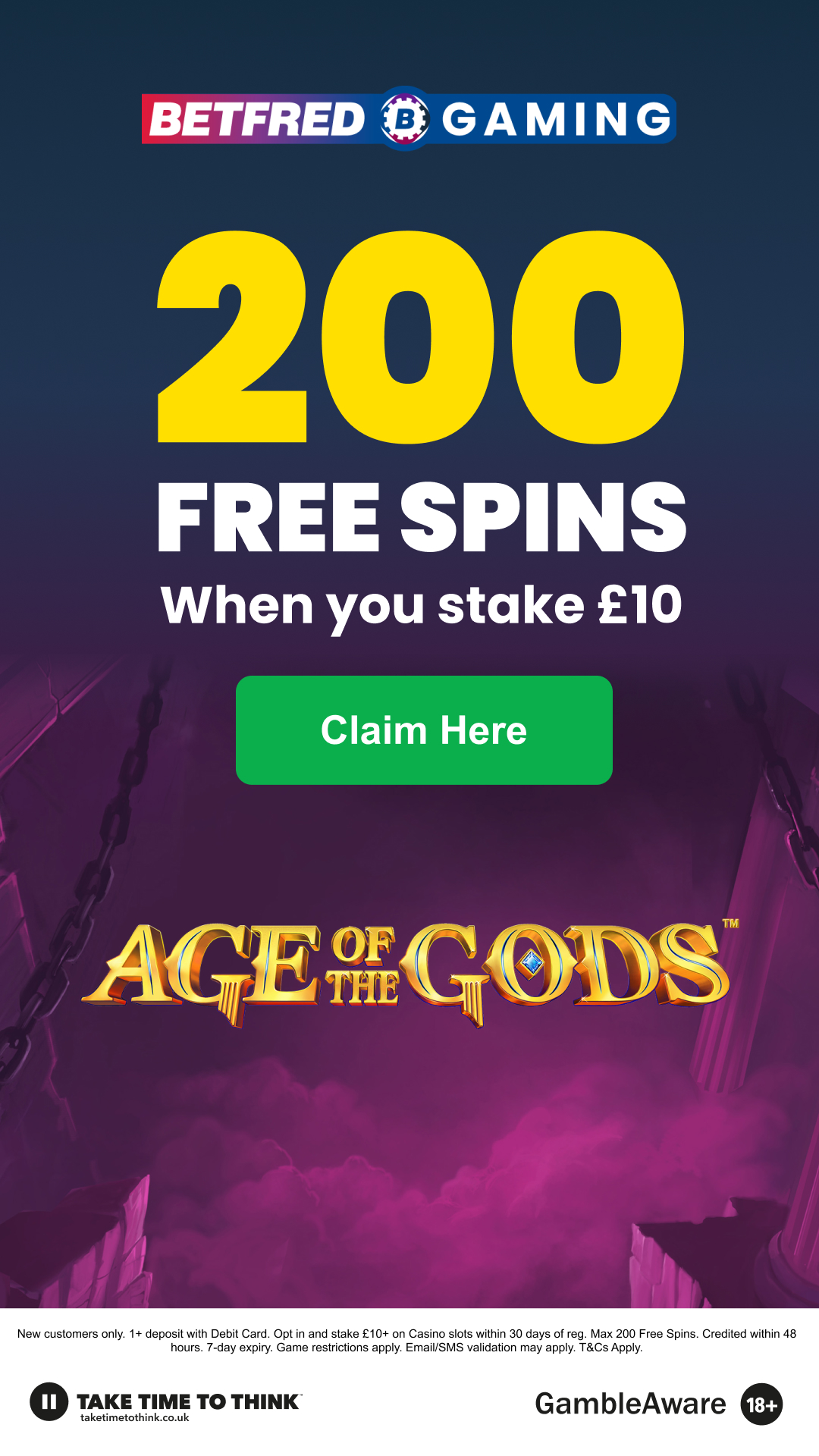 Betfred Facebook ad