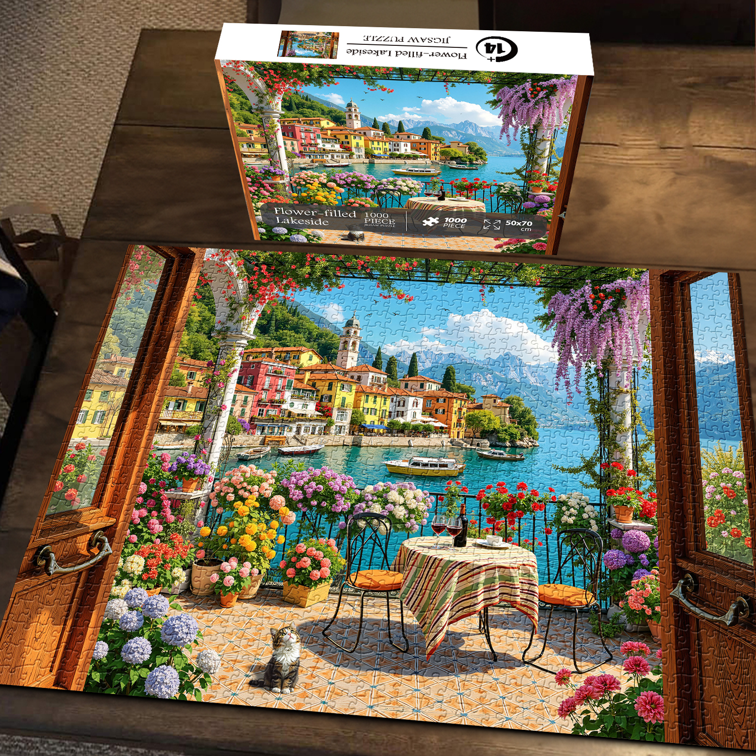 Fun-Puzzle Facebook ad