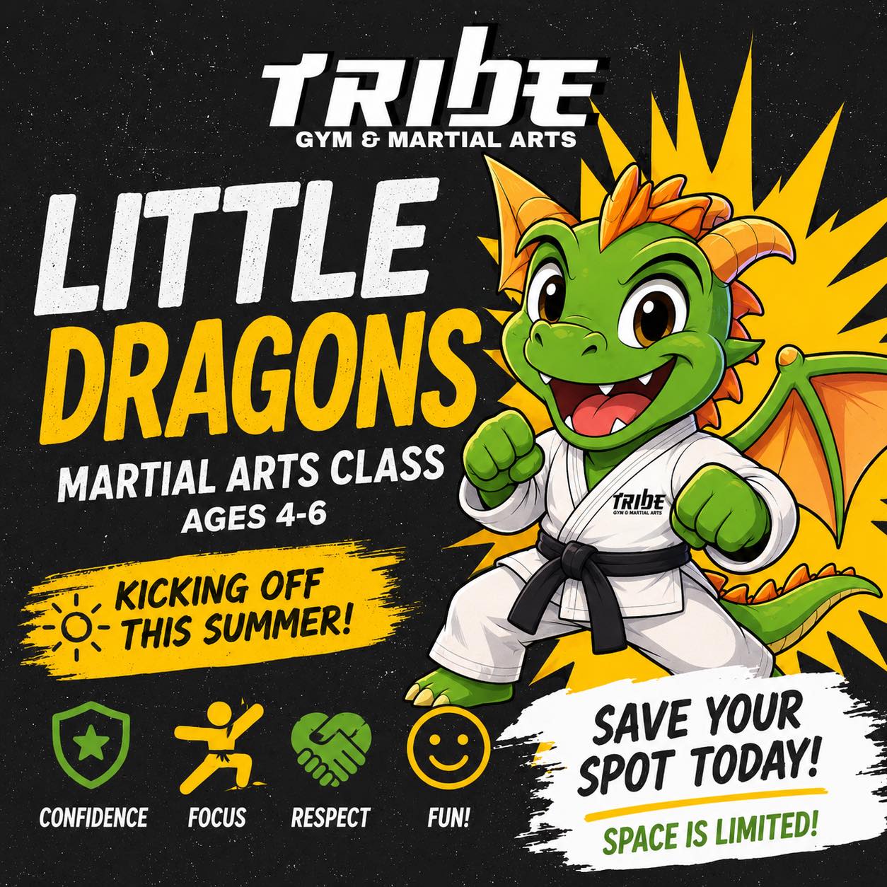 TRIBE Gym & Martial Arts Facebook ad: BIG ANNOUNCMENT