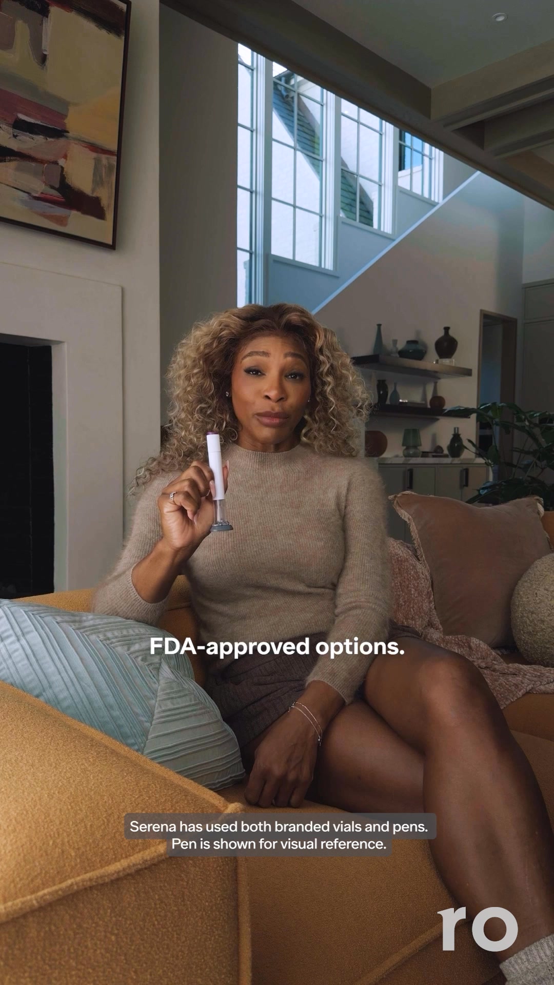 Ro Facebook ad: Join Serena on Ro