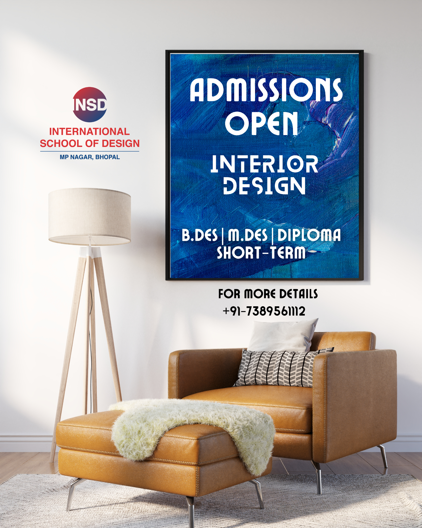 International School Of Design - INSD Bhopal Facebook ad: Your creativity deserves more than just appreciation, it…