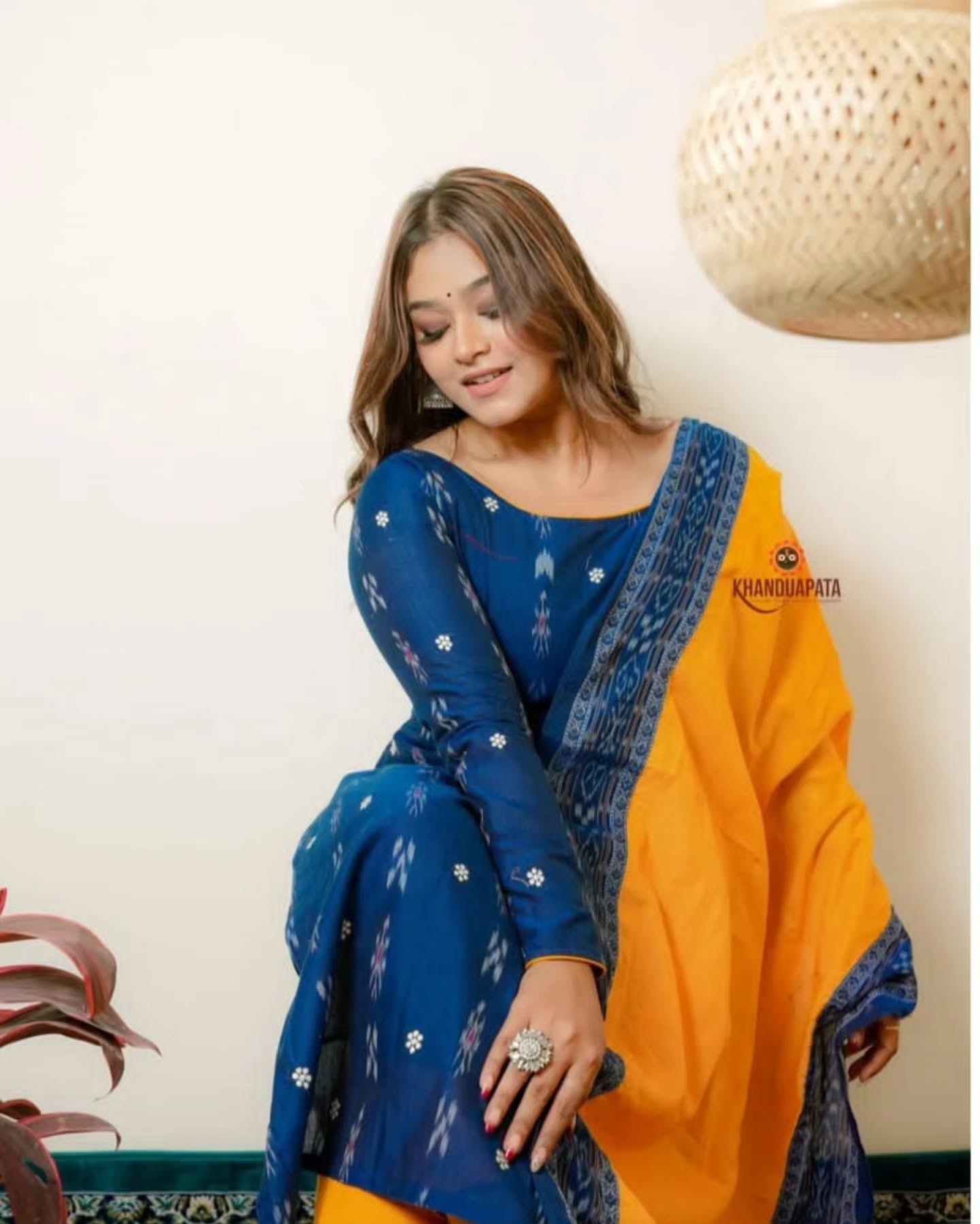 Shree odishahandloom Facebook ad: Taani butti Handloom Cotton Dress Materials.