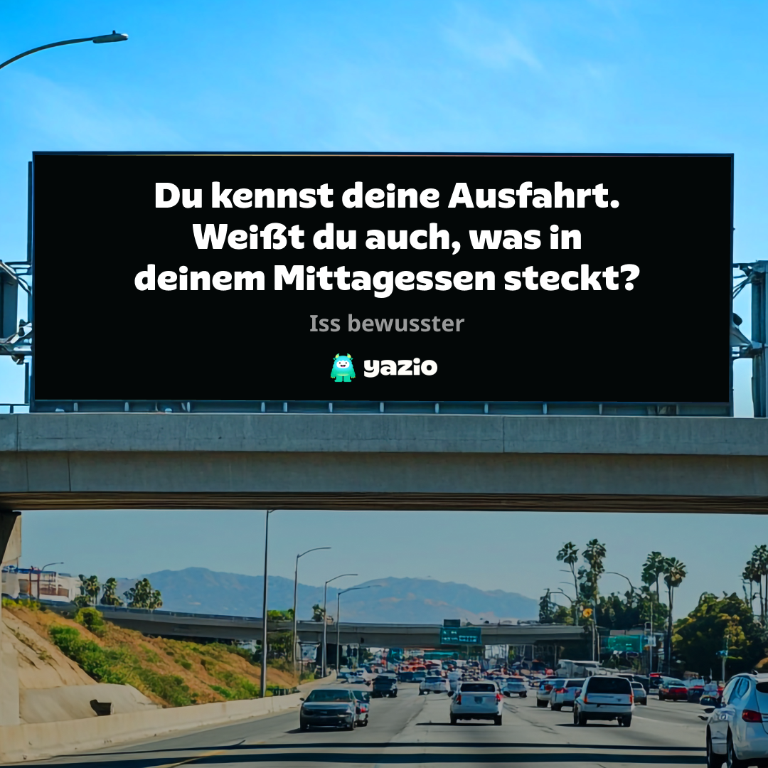 YAZIO Facebook ad