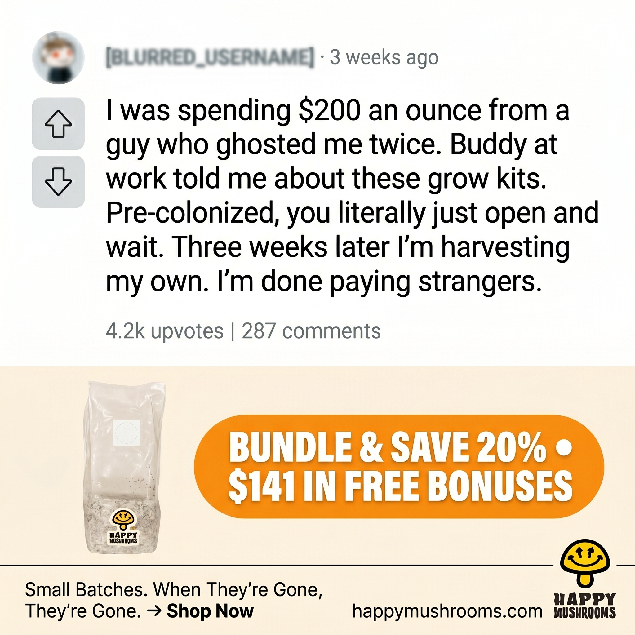 Natural Mind Remedies Facebook ad