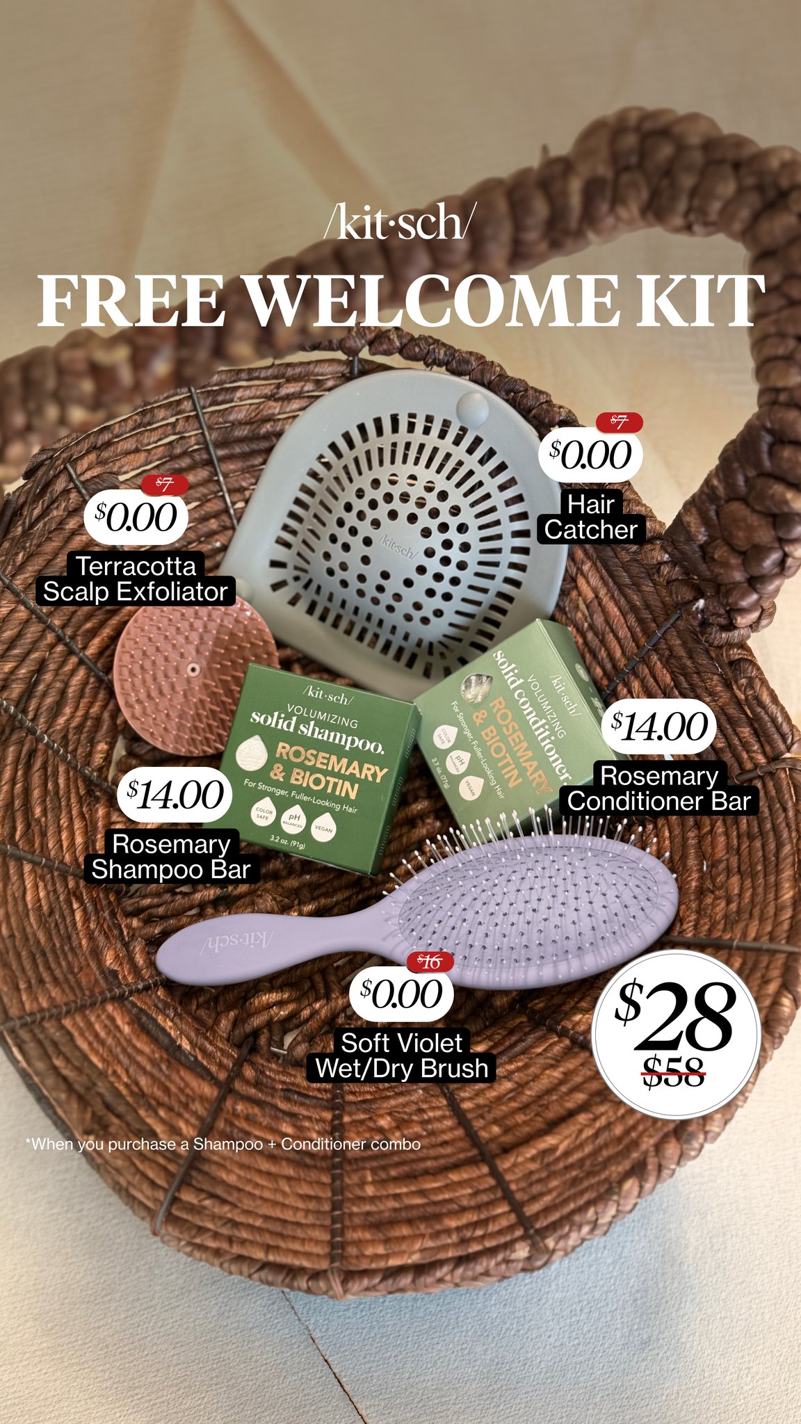 Kitsch Facebook ad