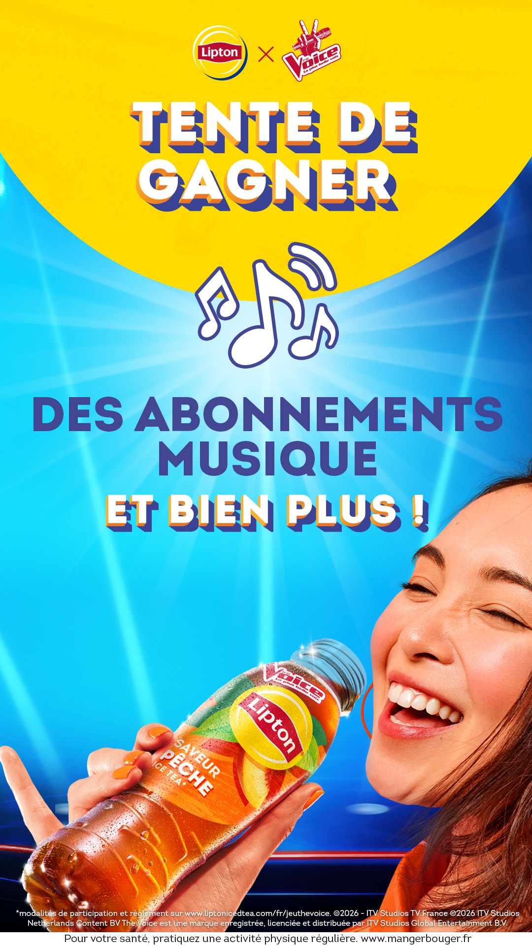 Lipton Ice Tea Facebook ad from Apr 3, 2026