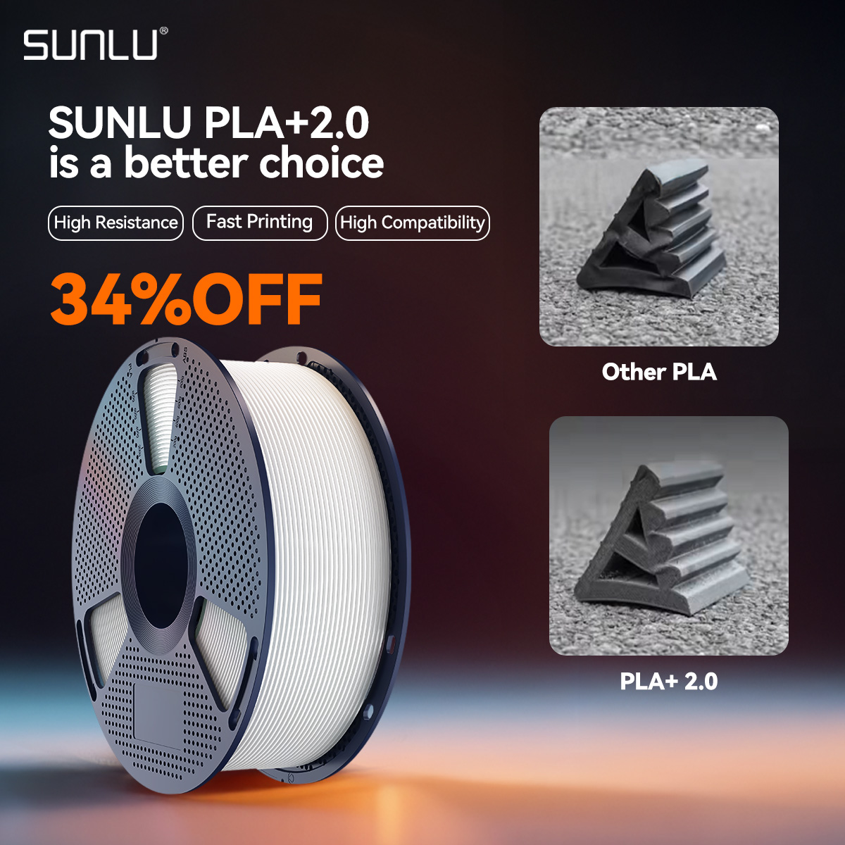 SUNLU 3D Facebook ad