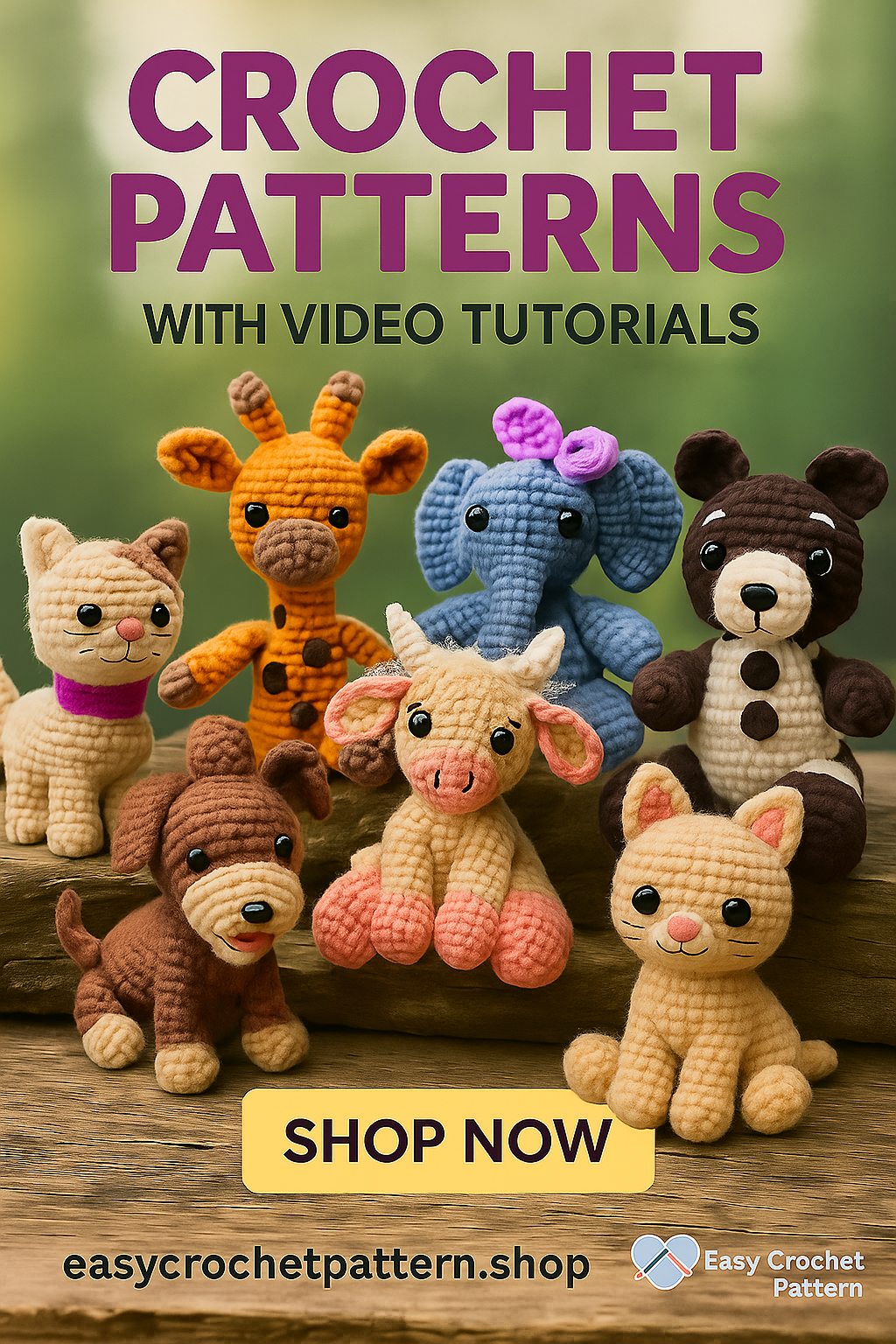 Easy crochet pattern  Facebook ad