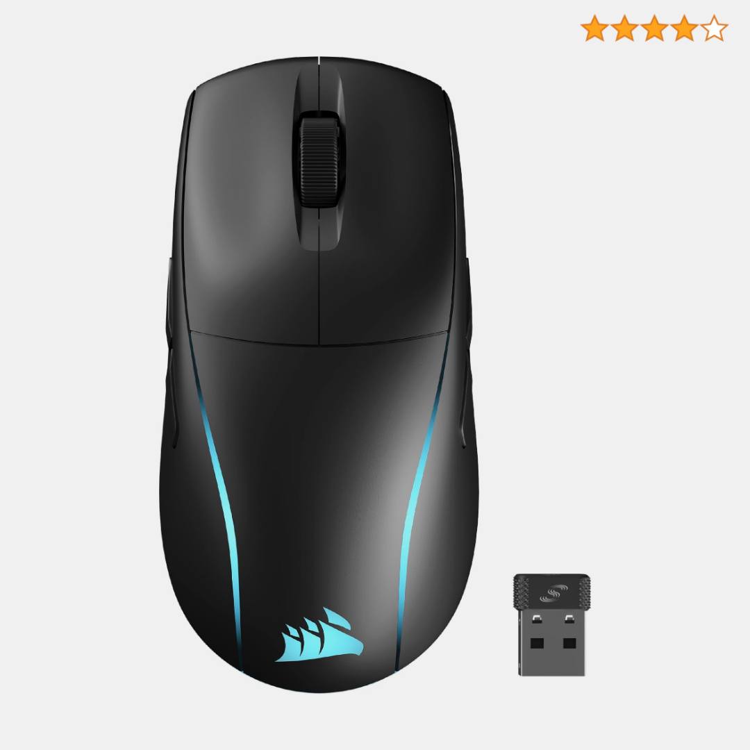 Amazon Basics Facebook ad: Descubre la selección destacada de Corsair