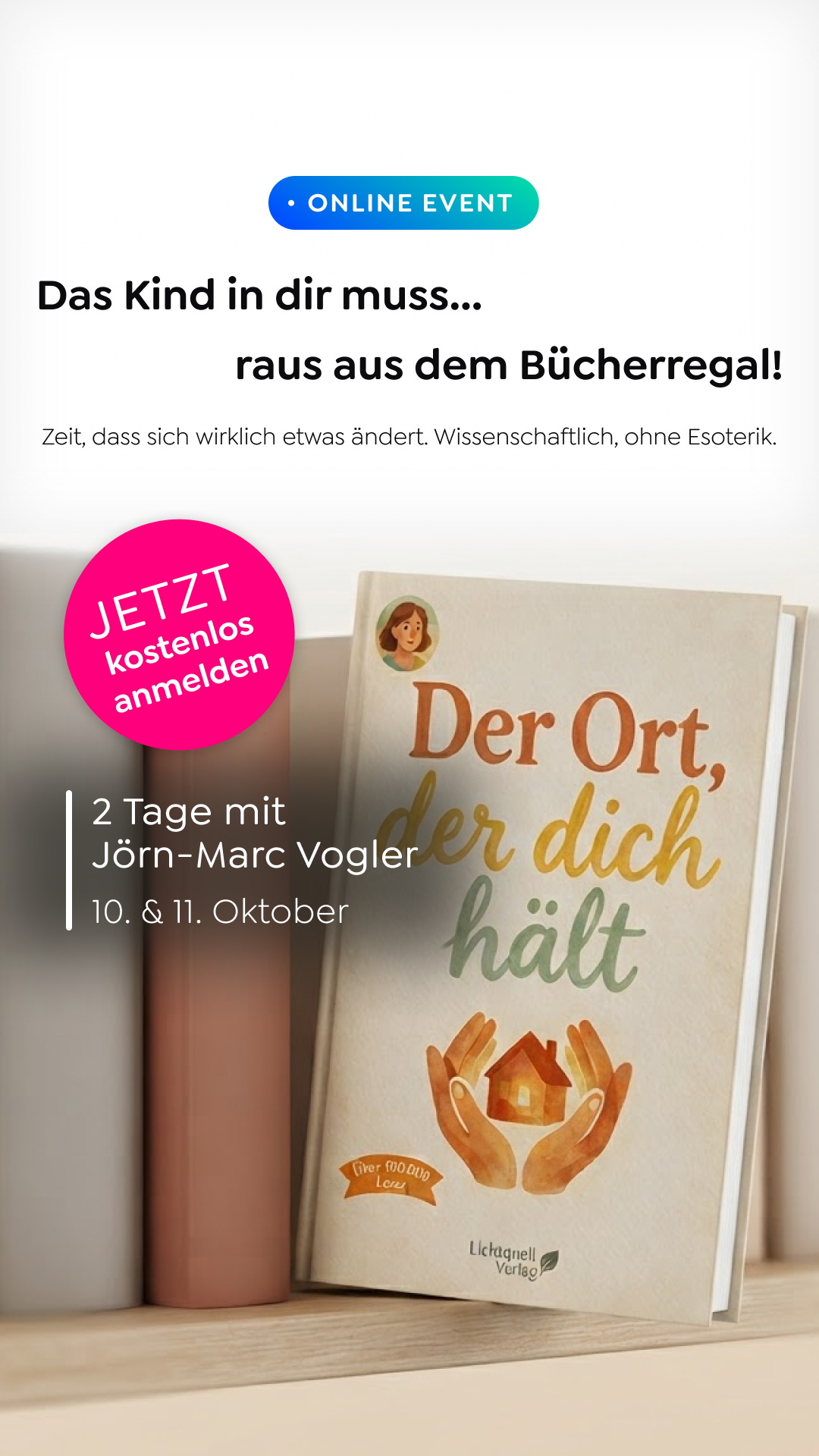 Greator Facebook ad: Loslassen, was dich zurückhält