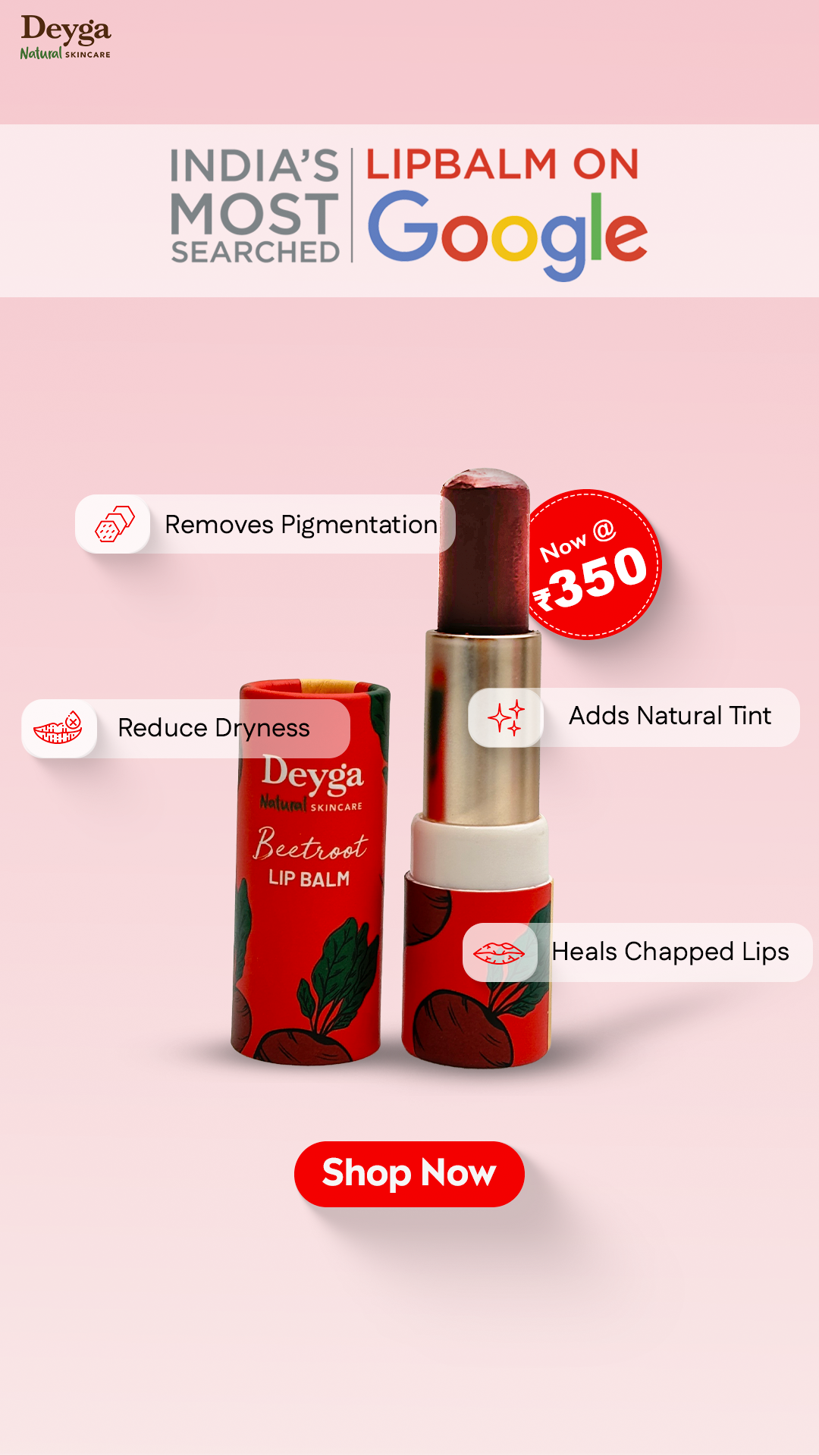 Deyga Organics Facebook ad