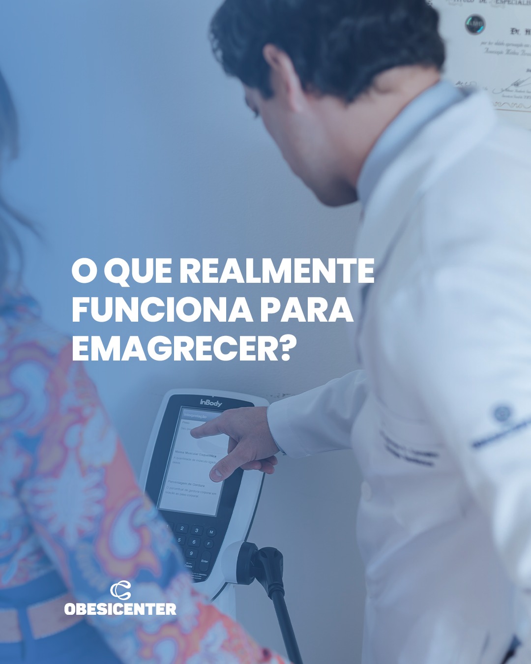Obesicenter Tratamento da Obesidade Facebook ad: Muitos pacientes chegam ao consultório questionando