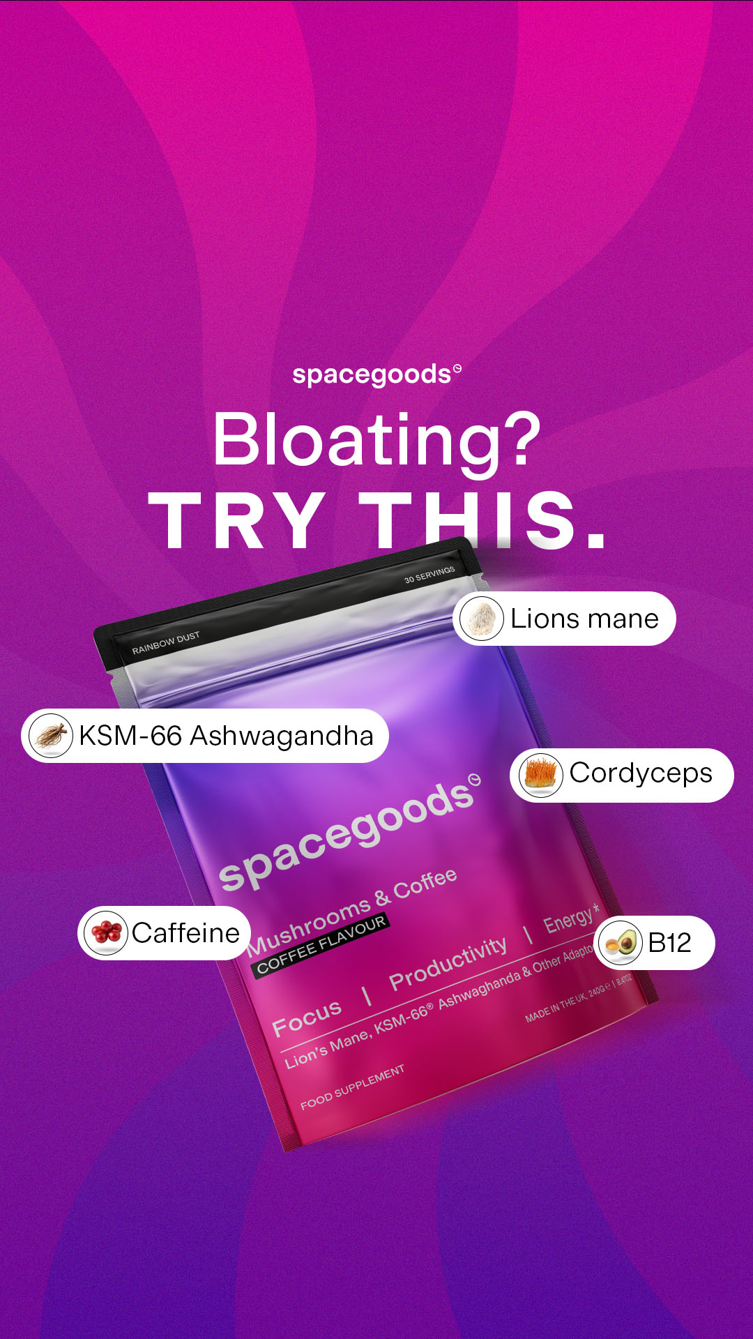 Spacegoods Facebook ad