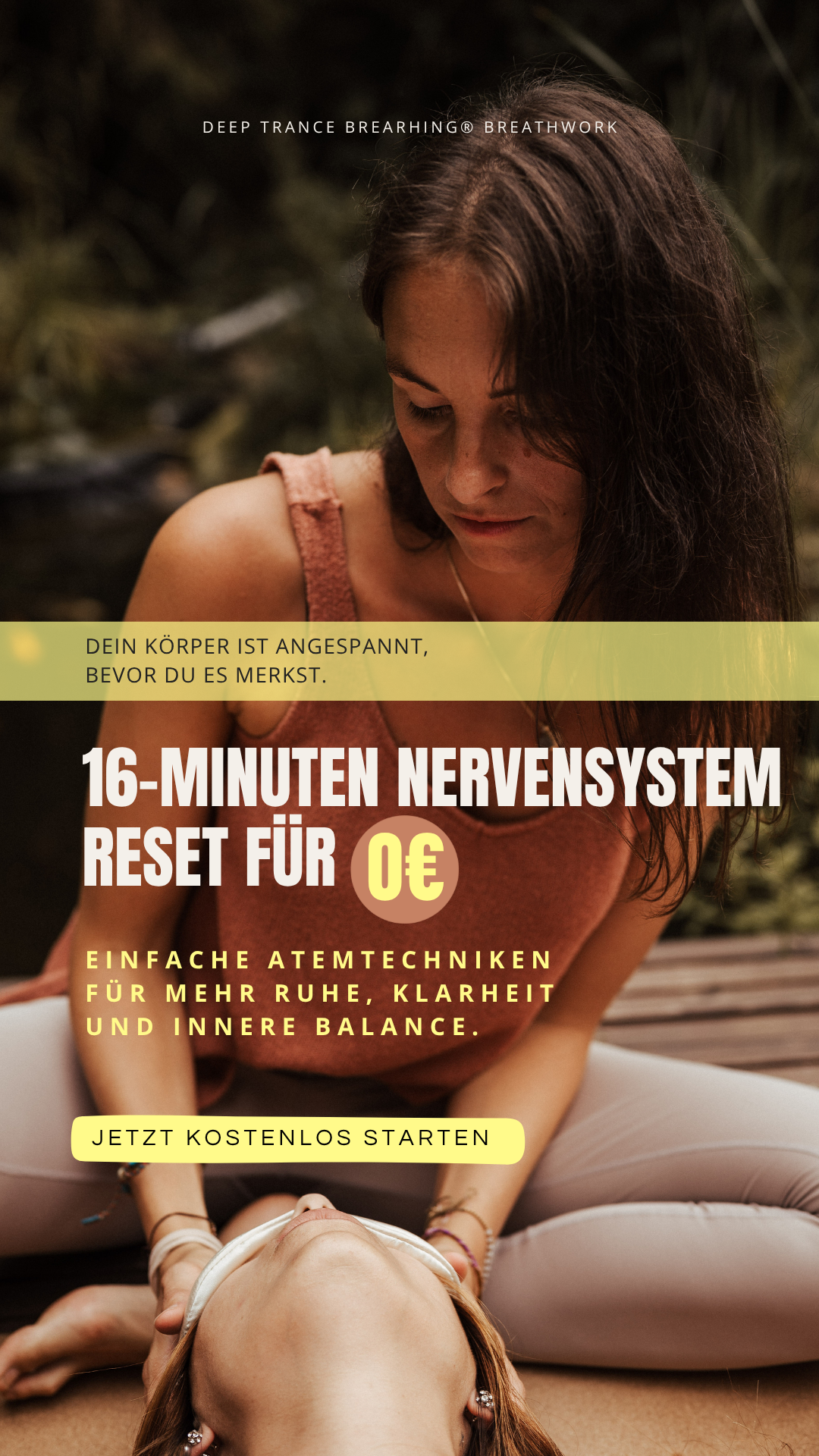 Breathwork Session Facebook ad: Breathwork und Trance-Ausbildung - jetzt informieren