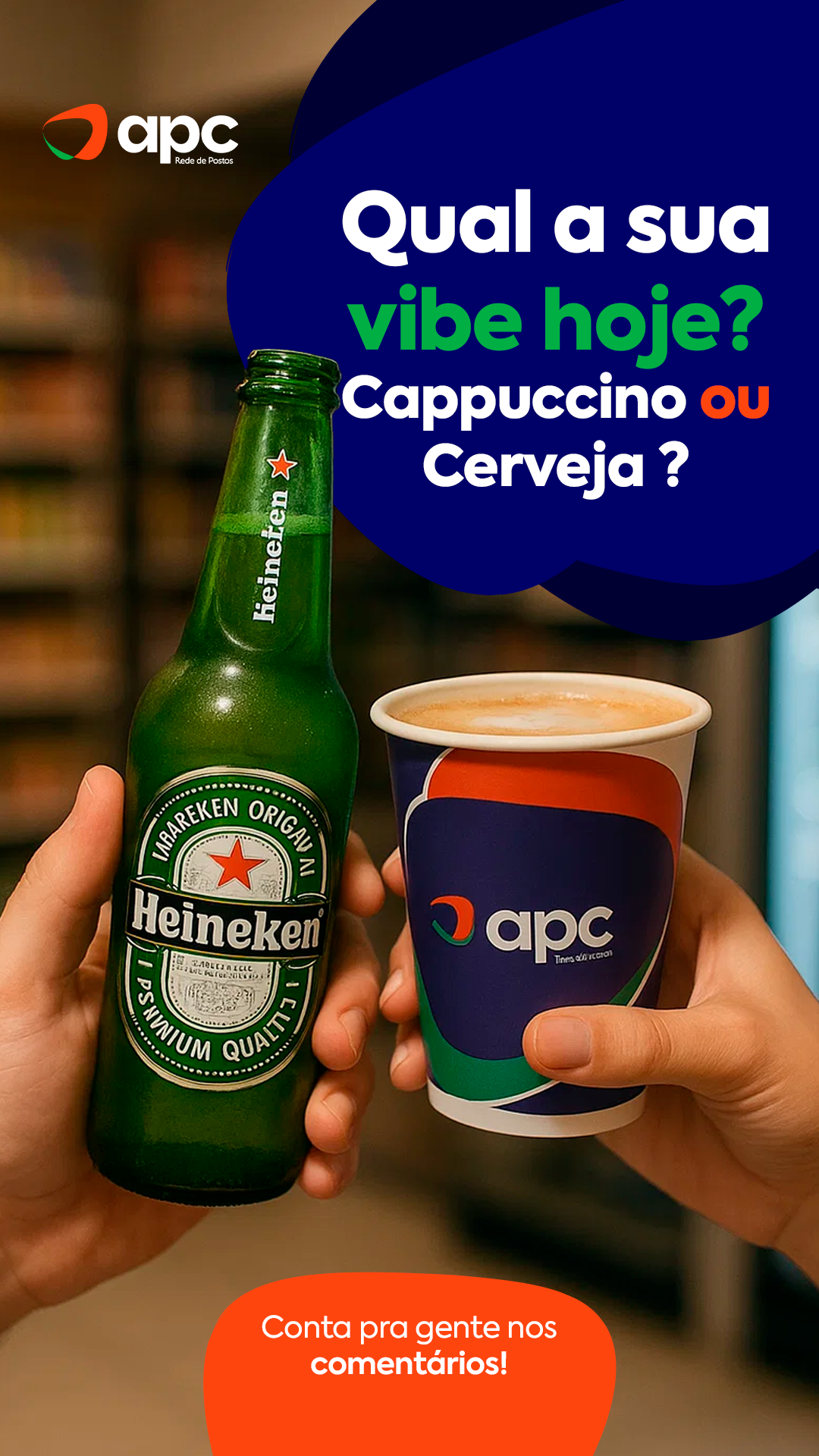 Rede de Postos APC Facebook ad from Aug 11, 2025