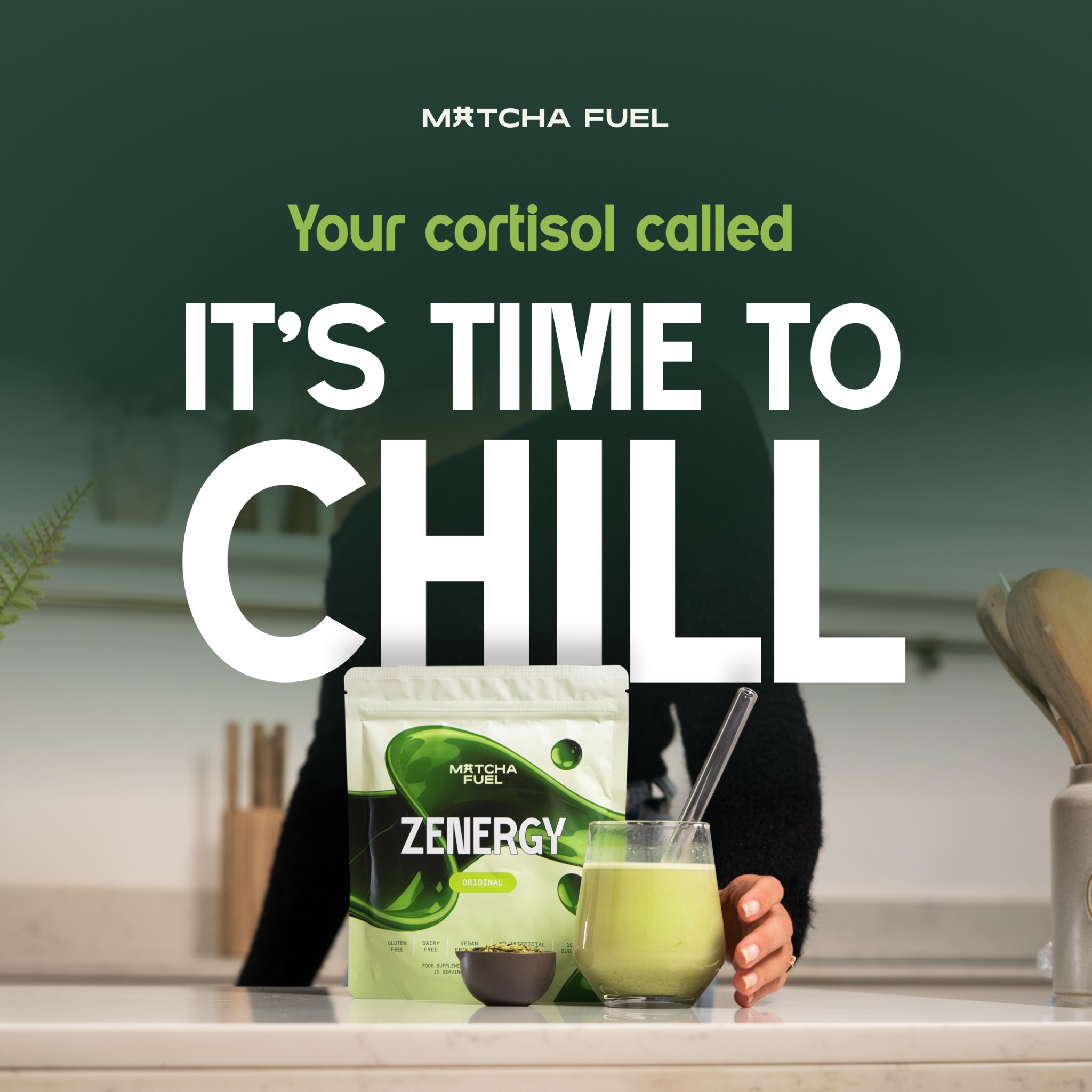 Matcha Fuel Facebook ad