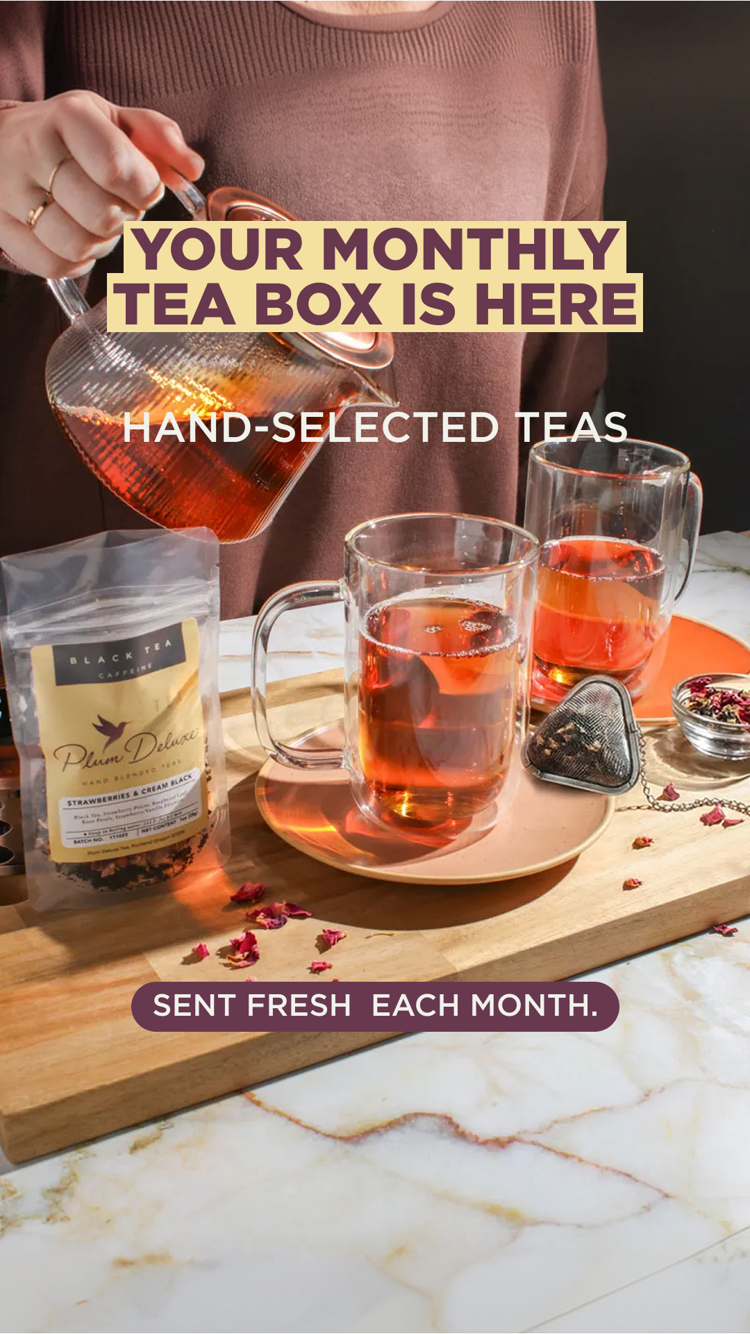 Plum Deluxe Facebook ad