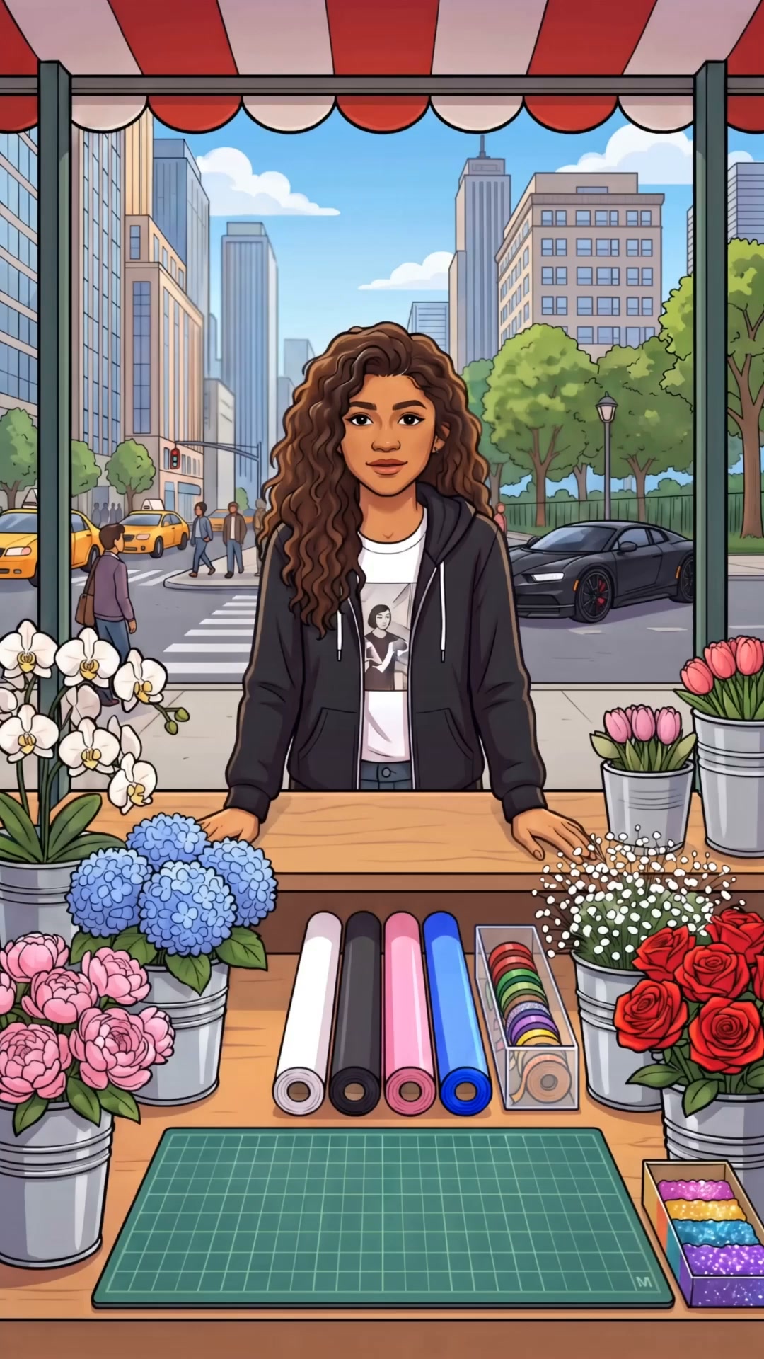 The Cozy Florist Tycoon Facebook ad: The Cozy Florist
