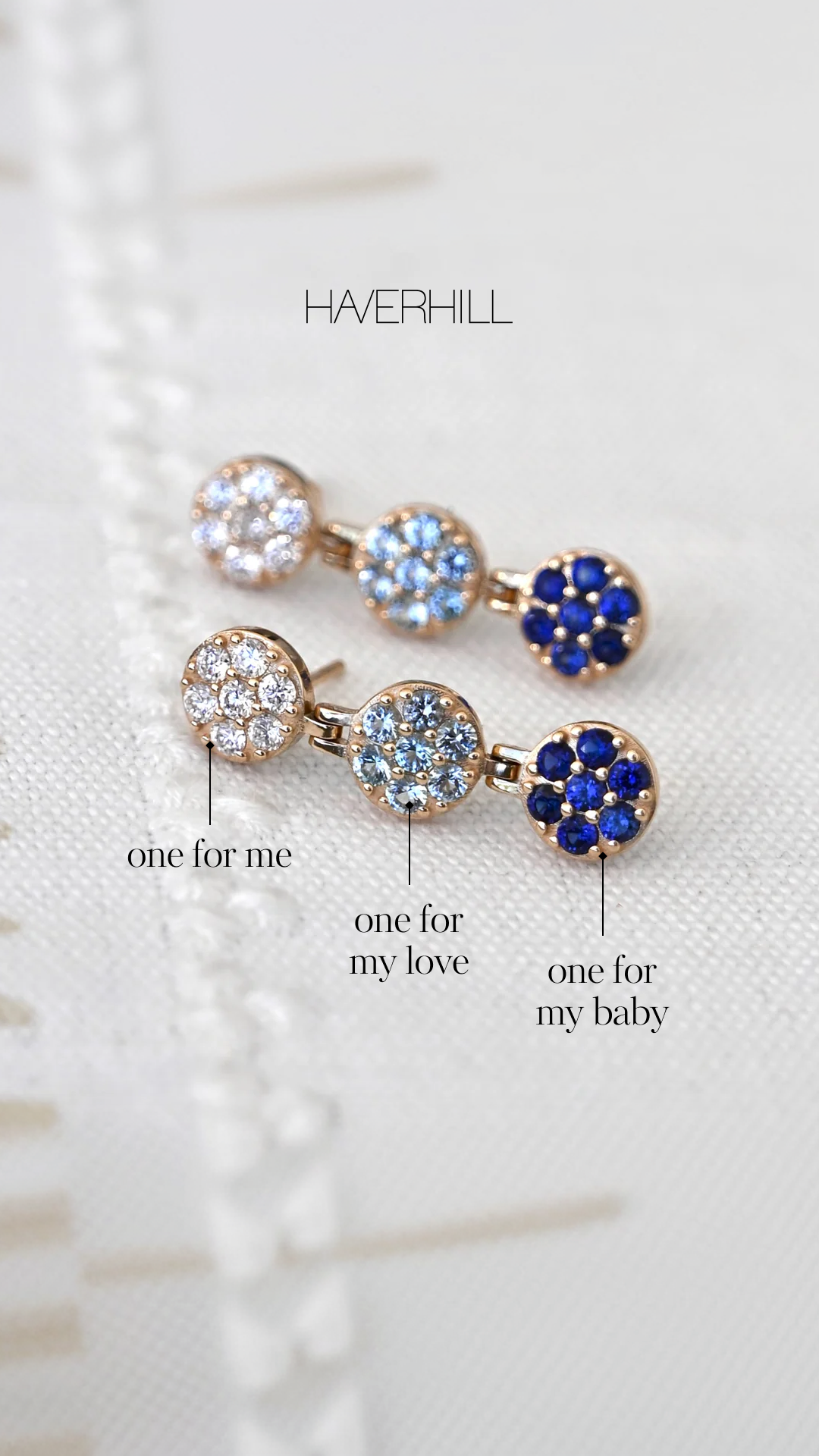 HAVERHILL Collection Facebook ad: 14k Gold Birthstone Jewelry