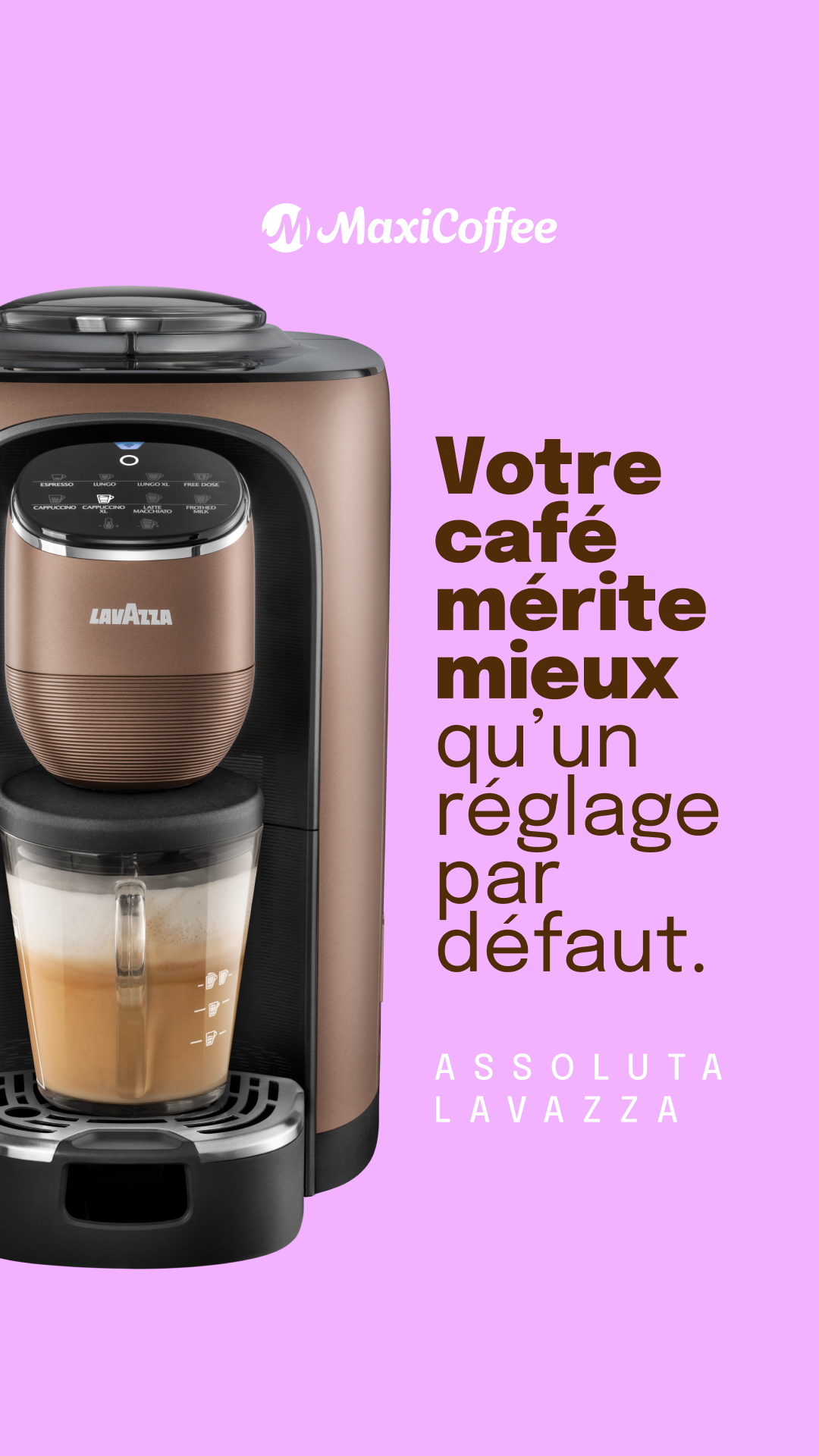 MaxiCoffee Facebook ad