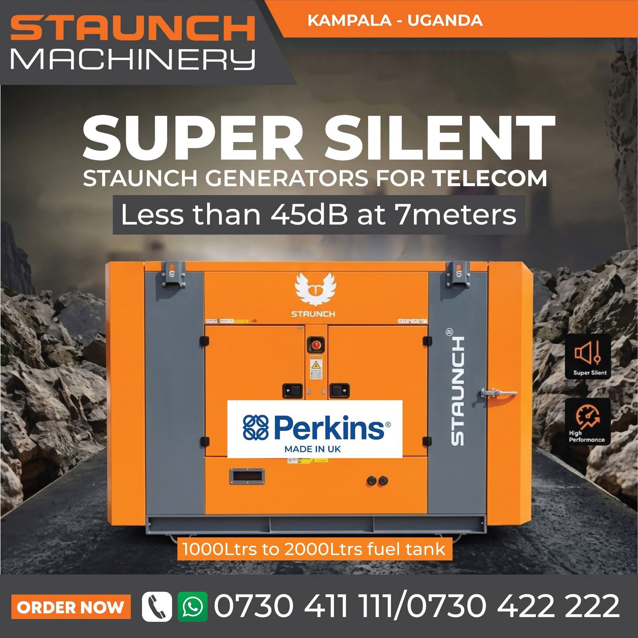 Staunch Machinery Uganda Facebook ad
