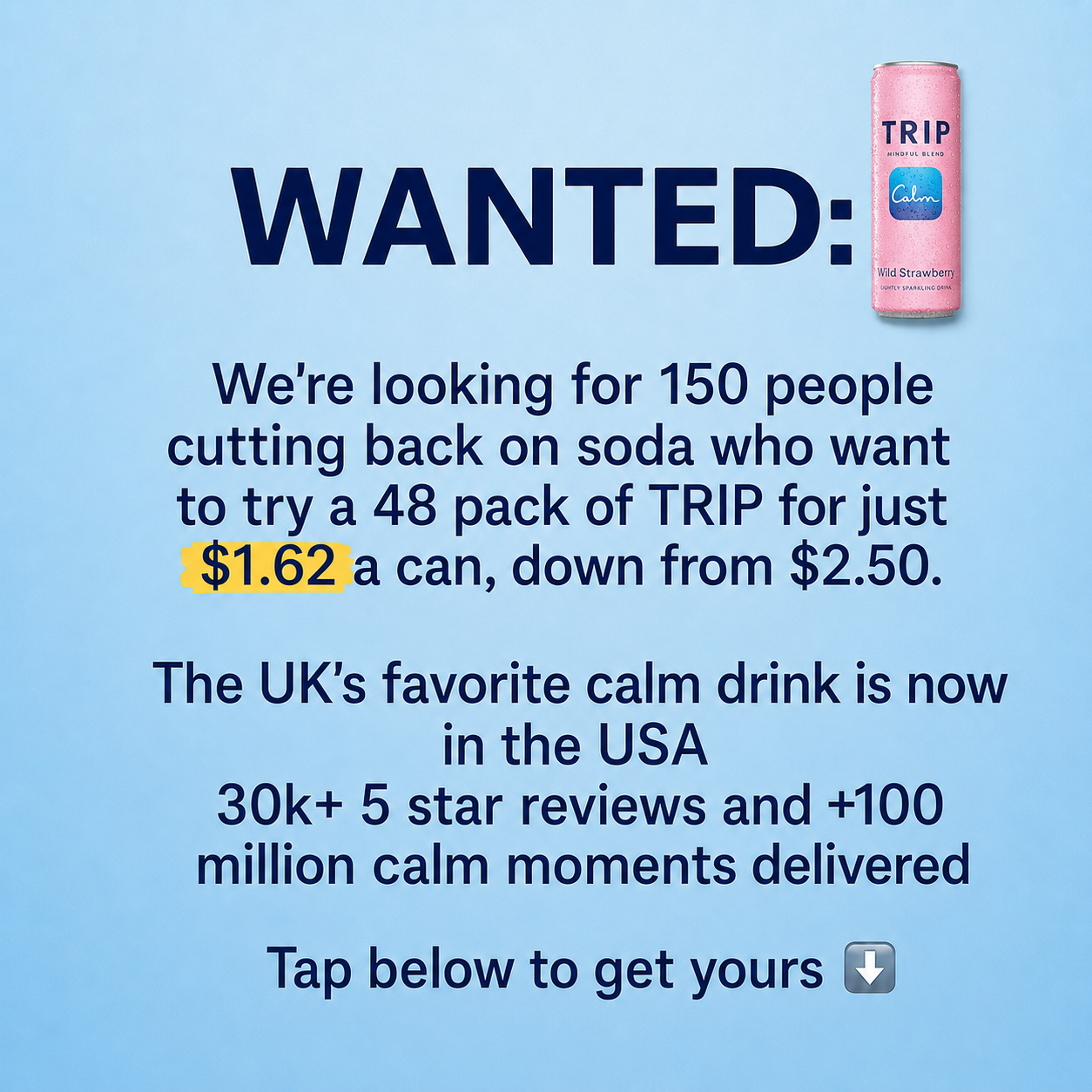 TRIP Facebook ad