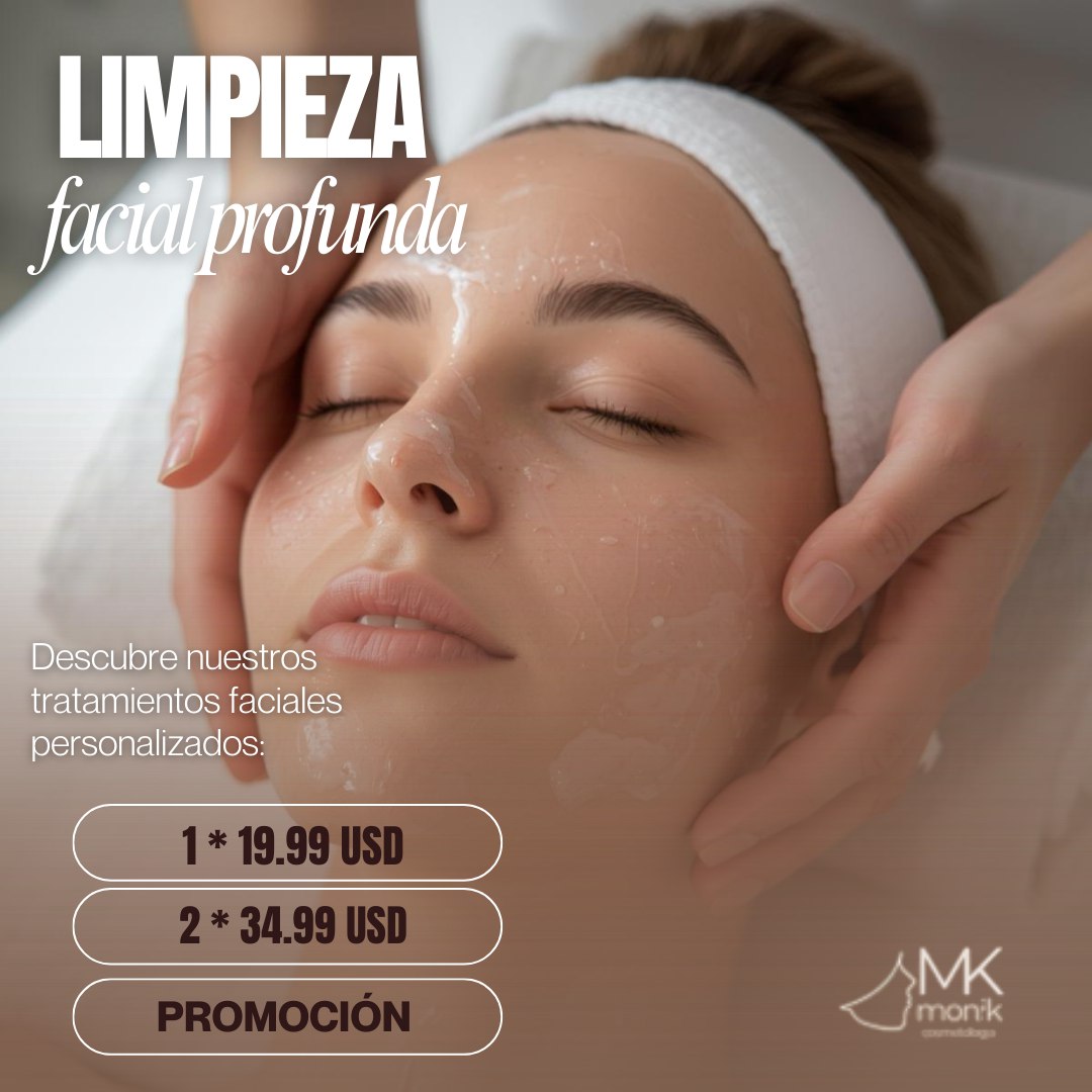 MONIK Cosmetología Estética Facebook ad