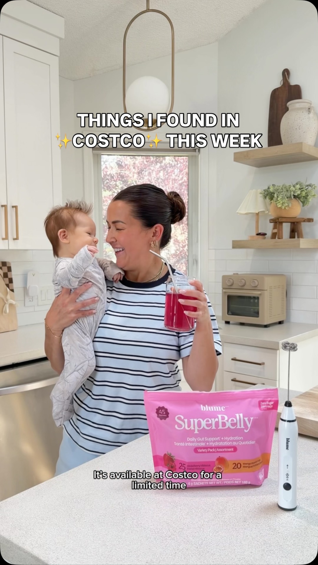 Blume Facebook ad: My current gut health + hydration obsession?