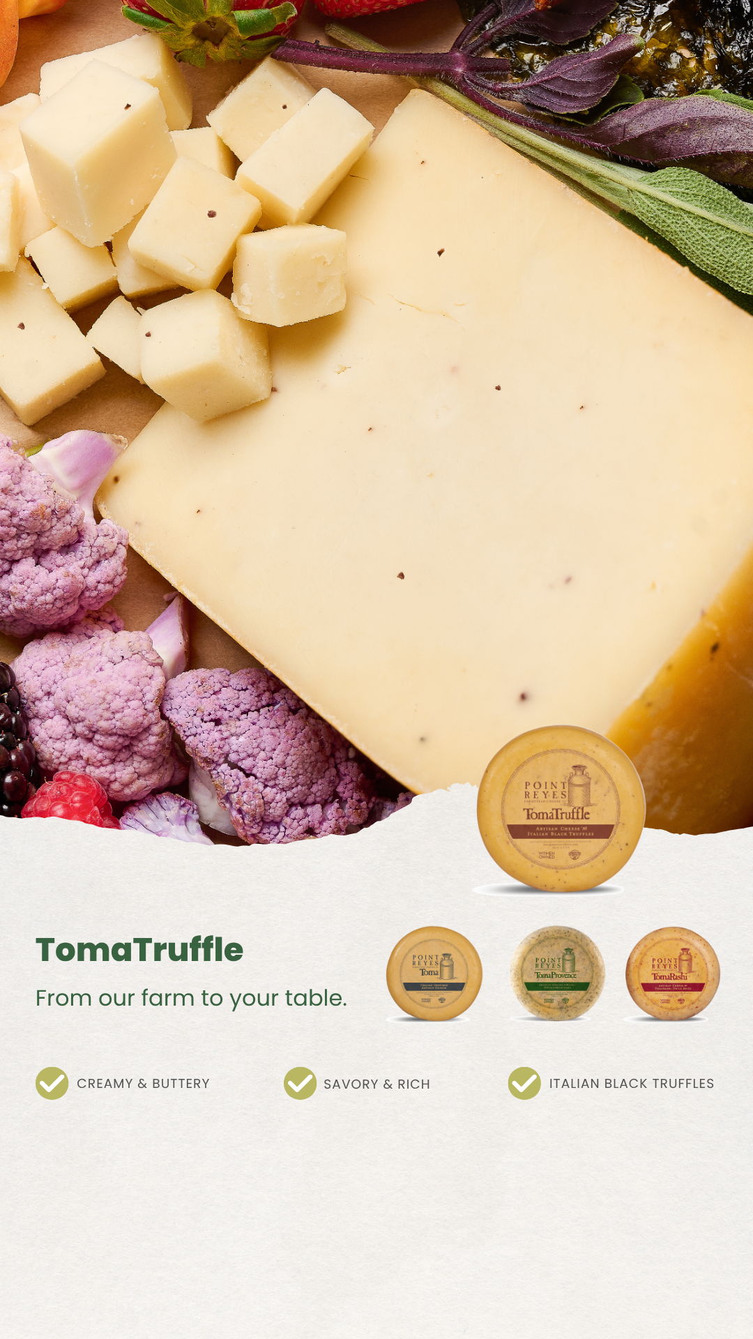 Point Reyes Farmstead Cheese Facebook ad