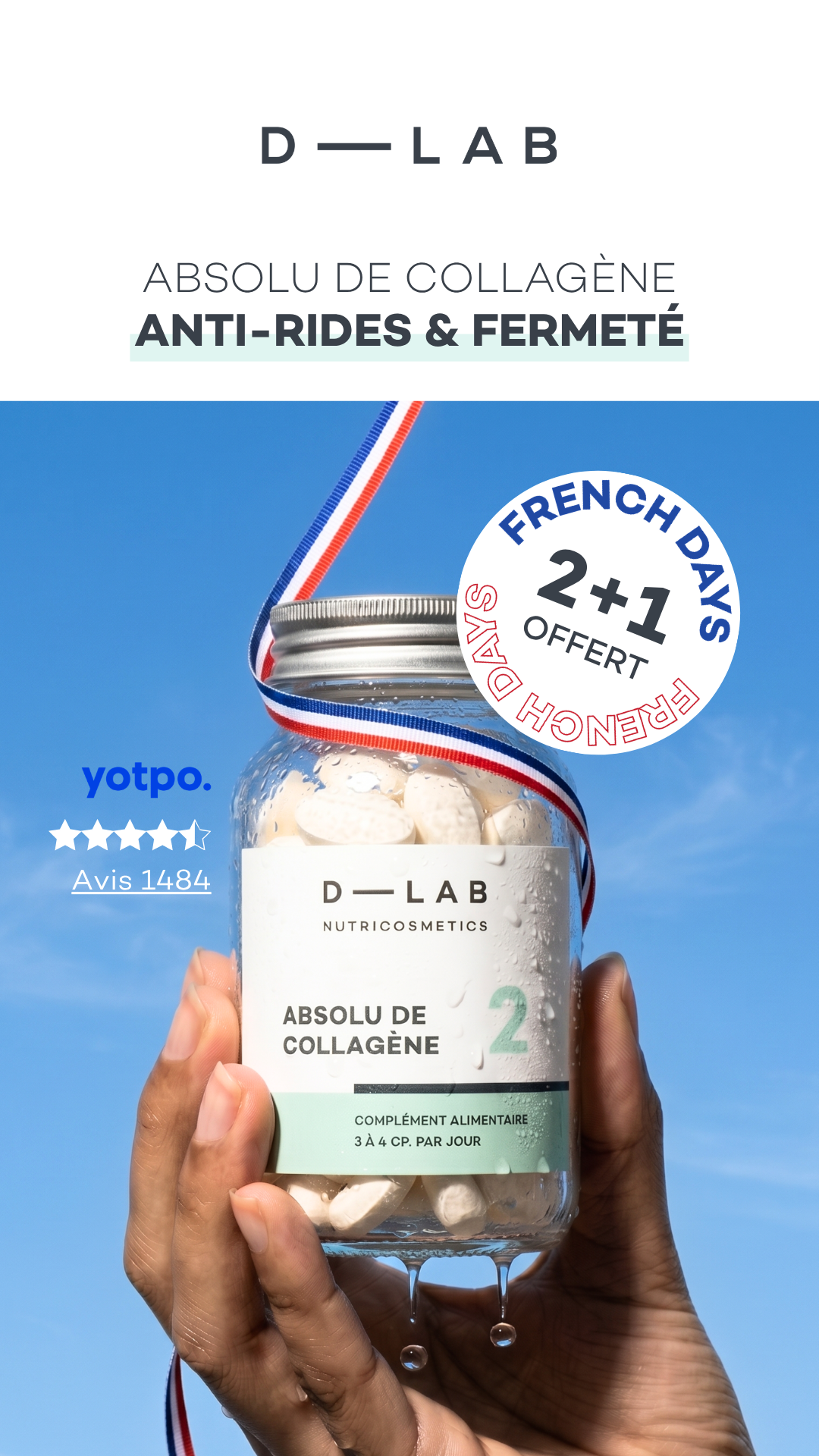 D-LAB NUTRICOSMETICS Facebook ad