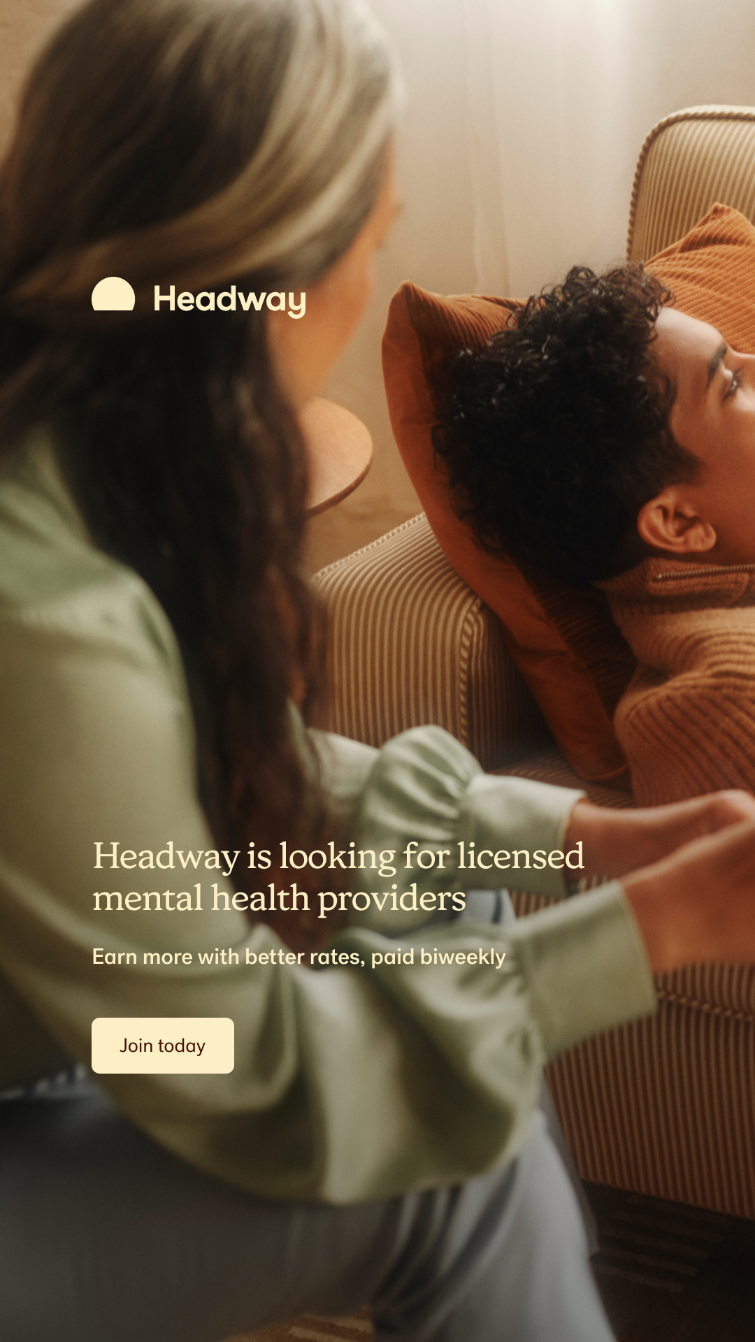 Headway Facebook ad