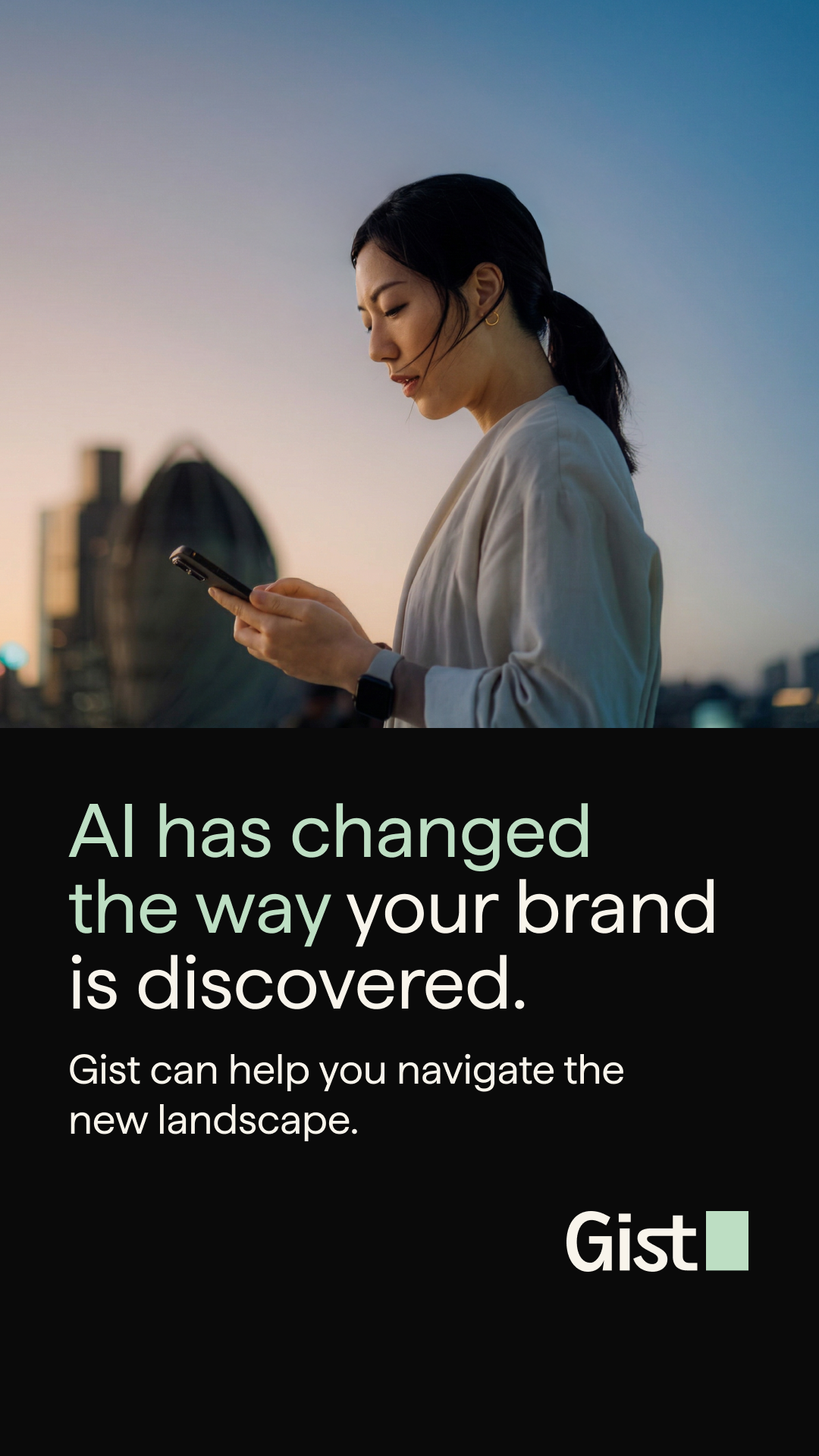 Gist AI Facebook ad from May 23, 2026