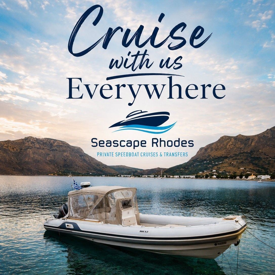 Seascape Rhodes Cruises Facebook ad: Private Cruises