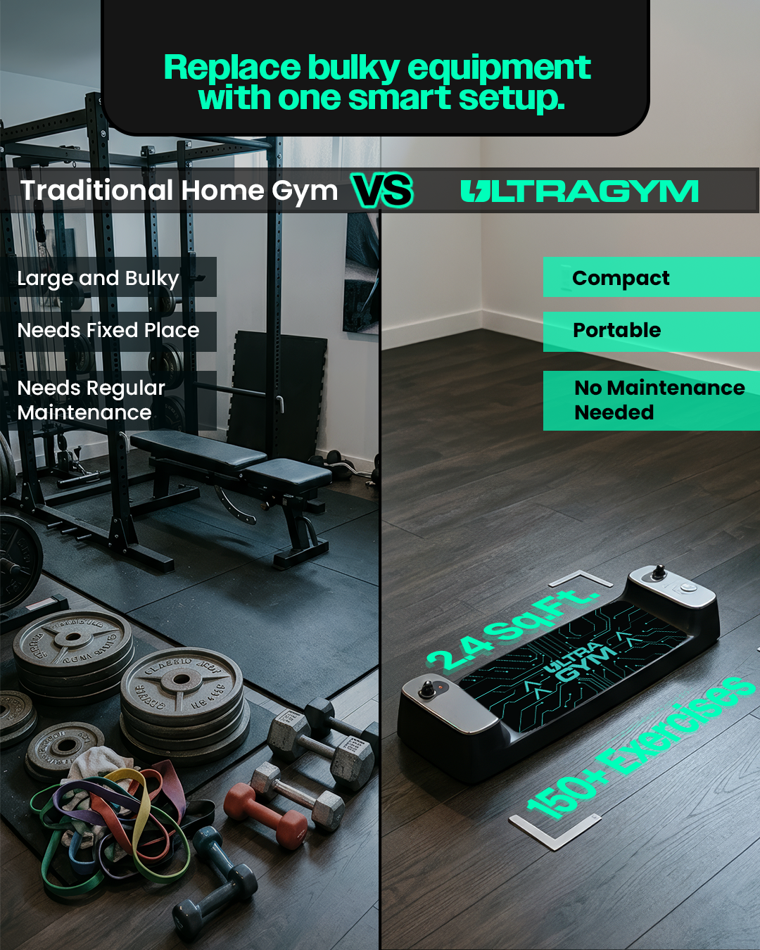 Portl Facebook ad: Get Your UltraGym Today!