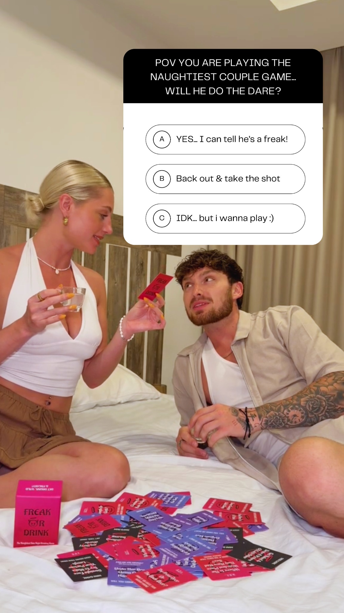 Freak Or Drink Facebook ad