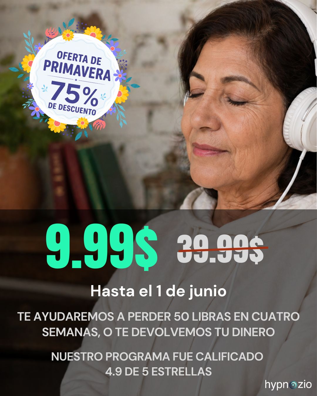 Hypnozio: power of hypnotherapy Facebook ad