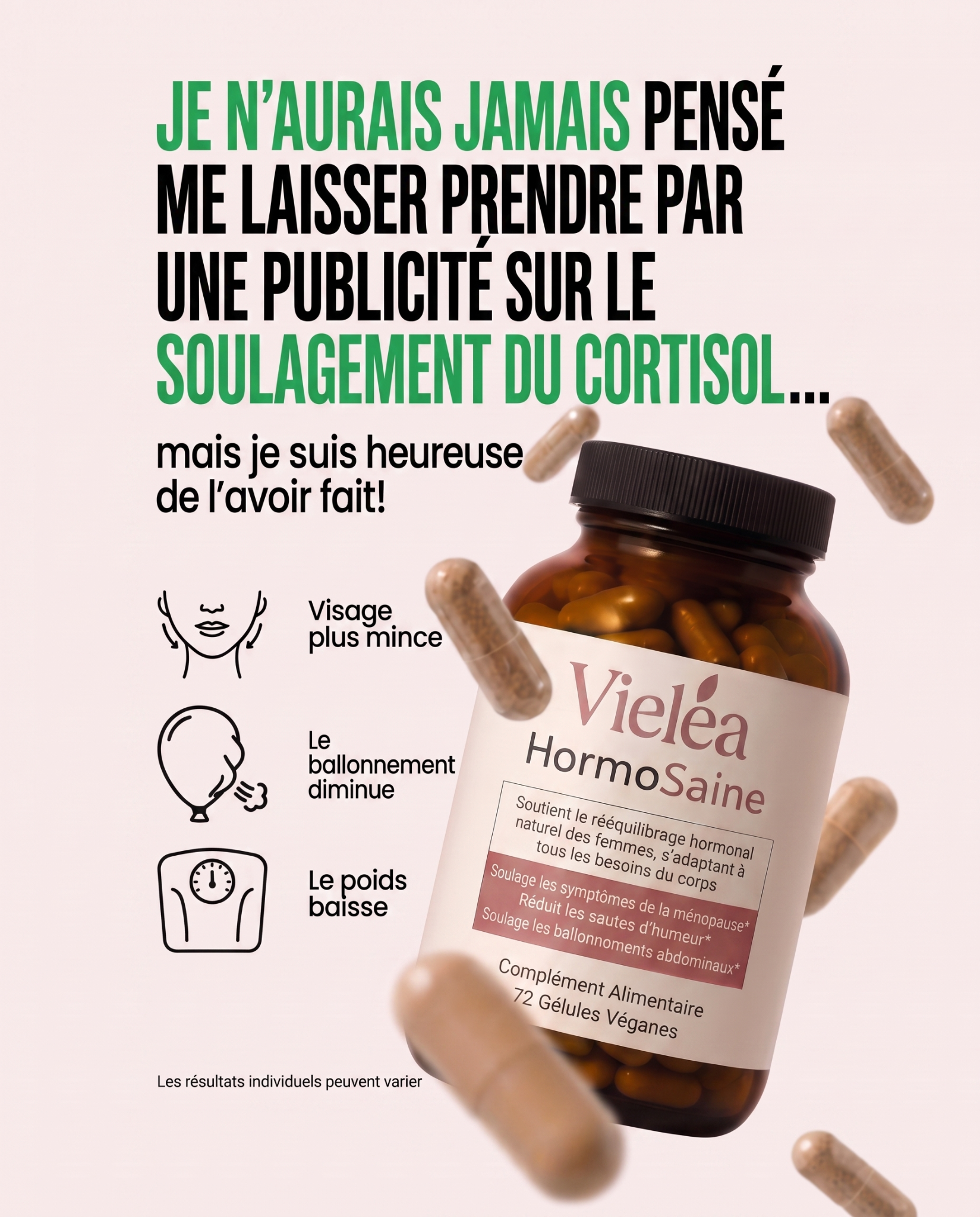 Dr Claire Moreau - Gynécologue Facebook ad: J’ai TOUT essayé pour perdre du poids. Tout… sauf ça.