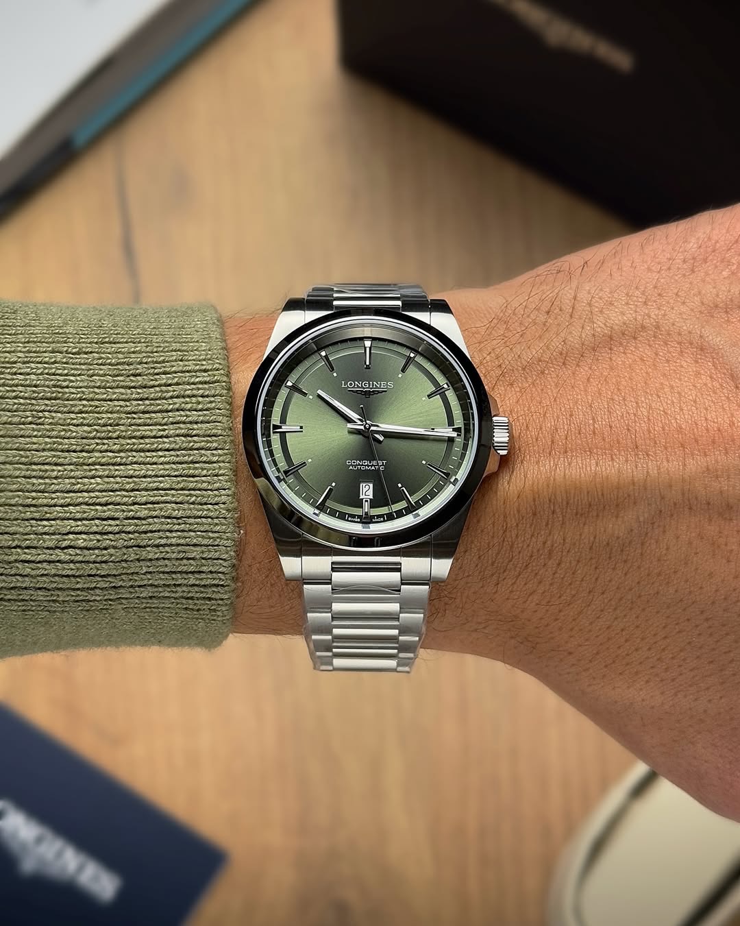 EIFFEL swiss watches Armenia Facebook ad: Longines Conquest Automatic - դասական և սպորտային ոճի…